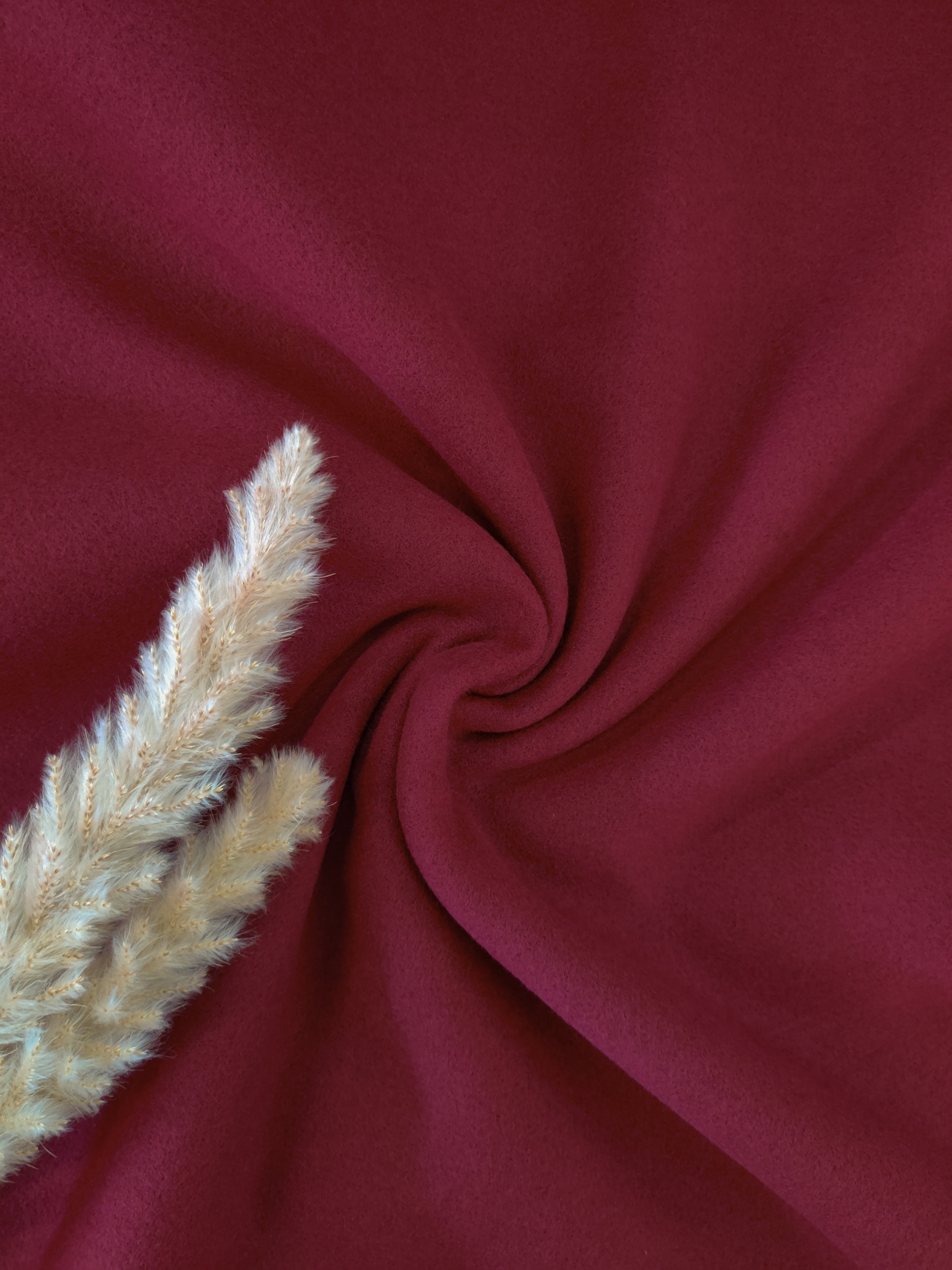 Lainage feutré - Bordeaux
