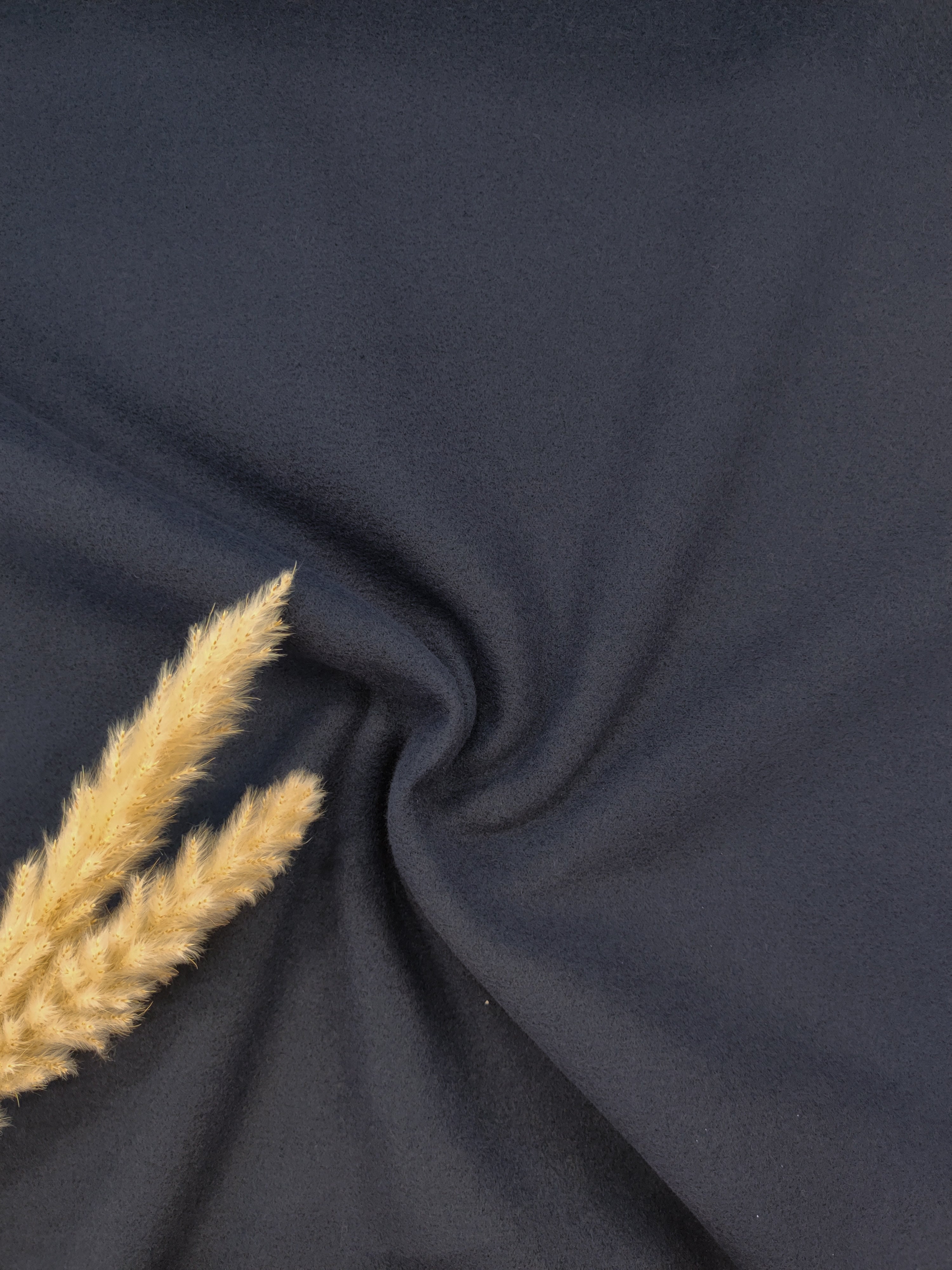 Lainage feutré - Bleu marine
