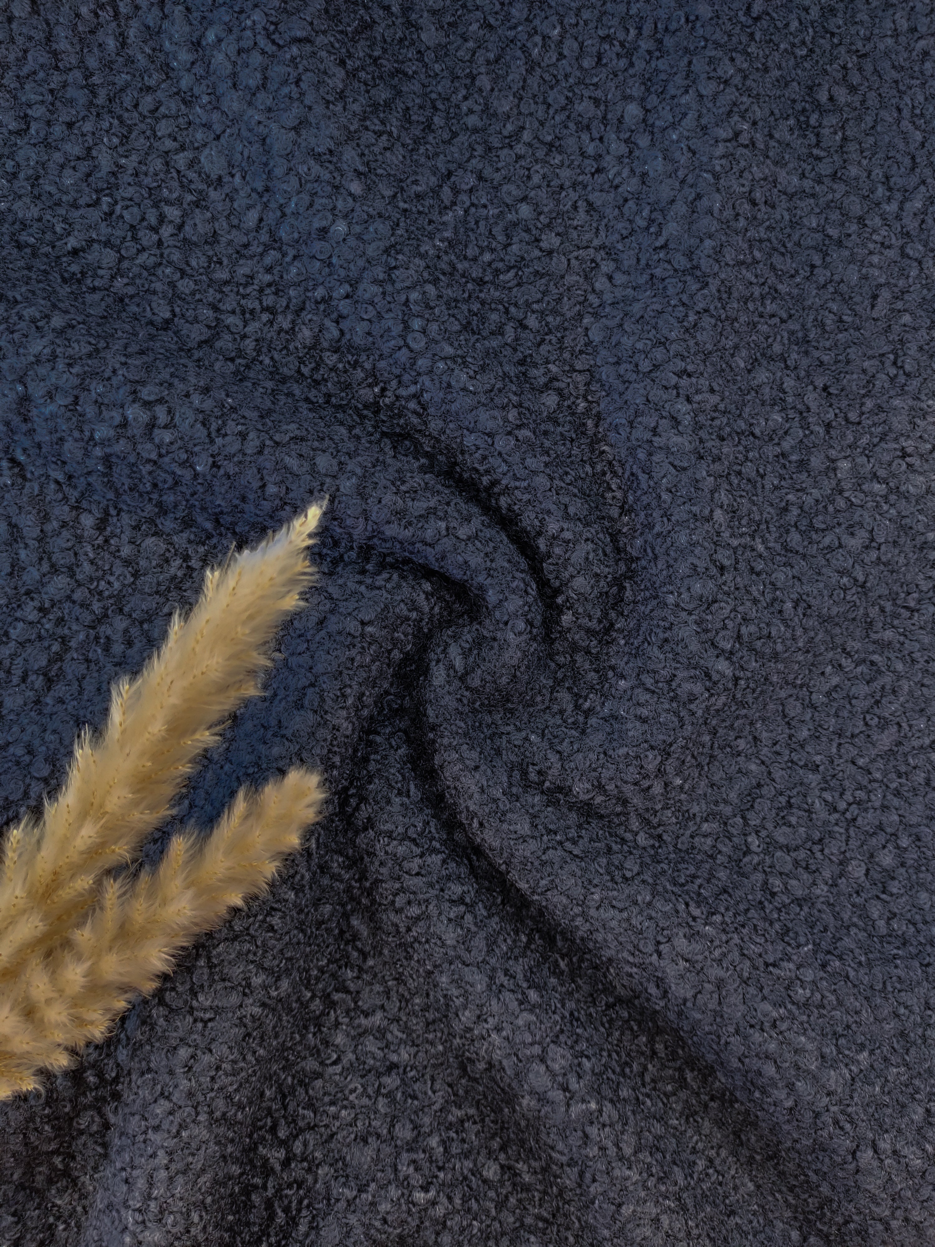 Bouclé - Bleu marine