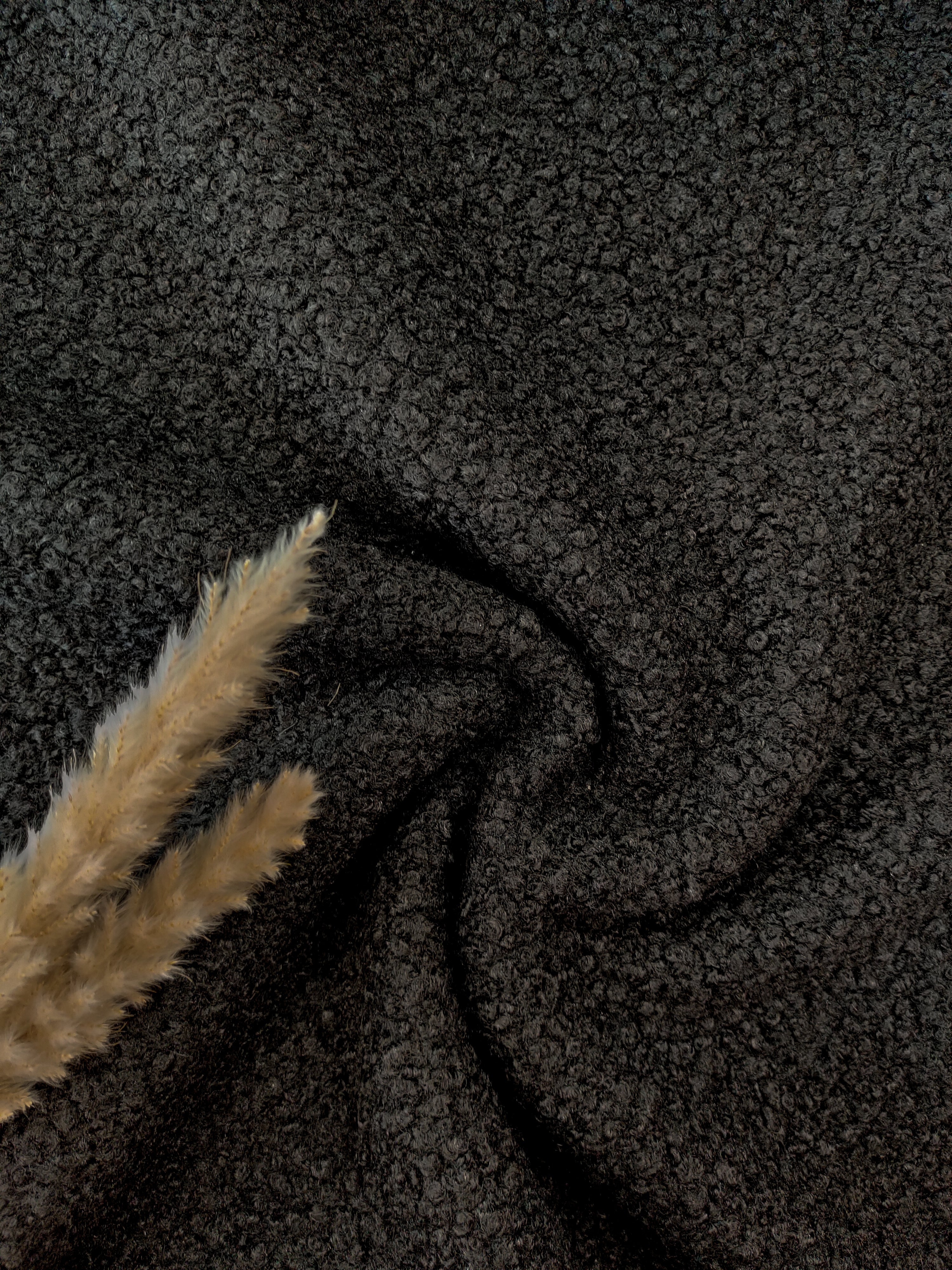 Bouclé - Noir