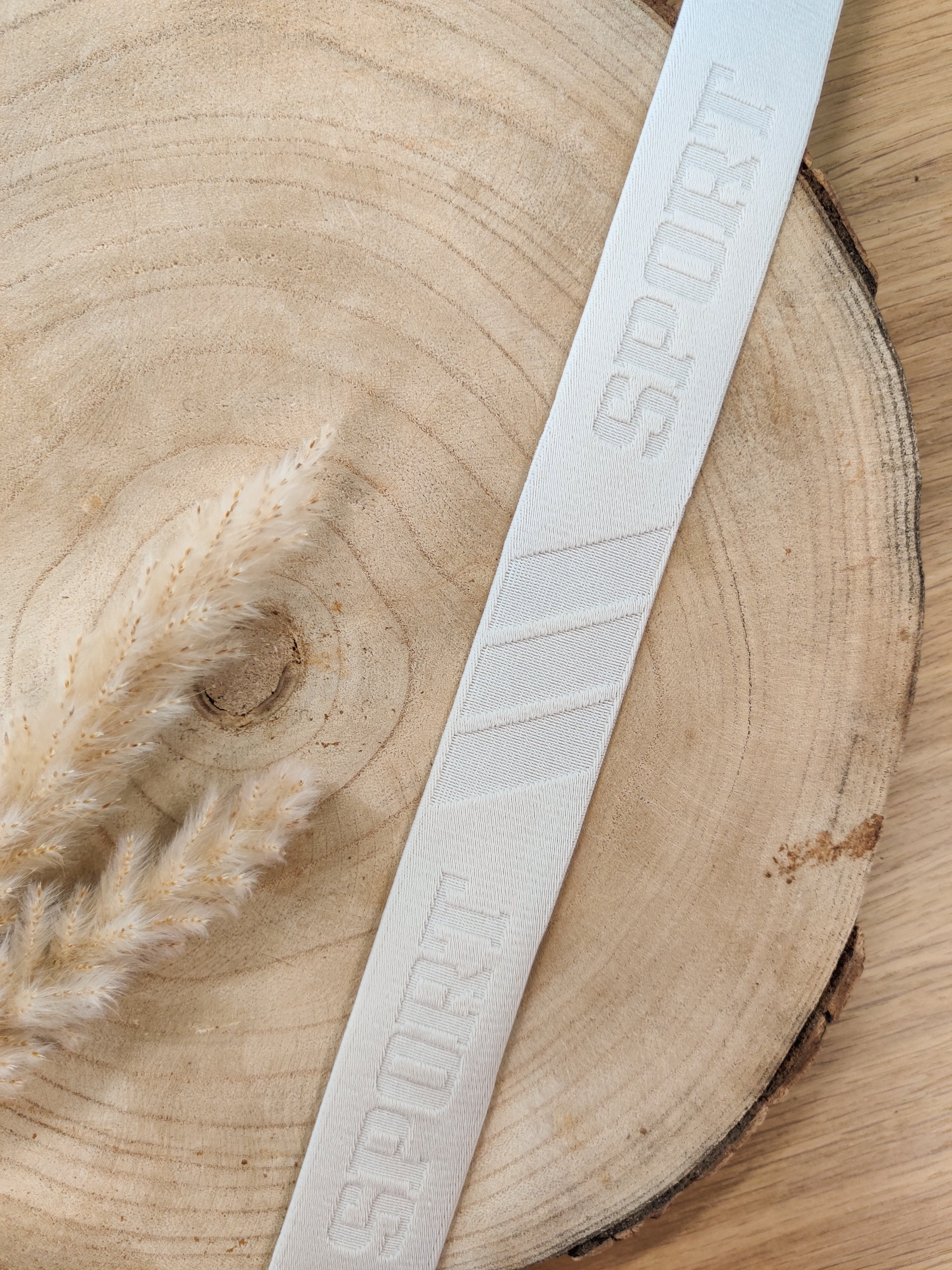 Élastique boxer sport 32 mm - écru