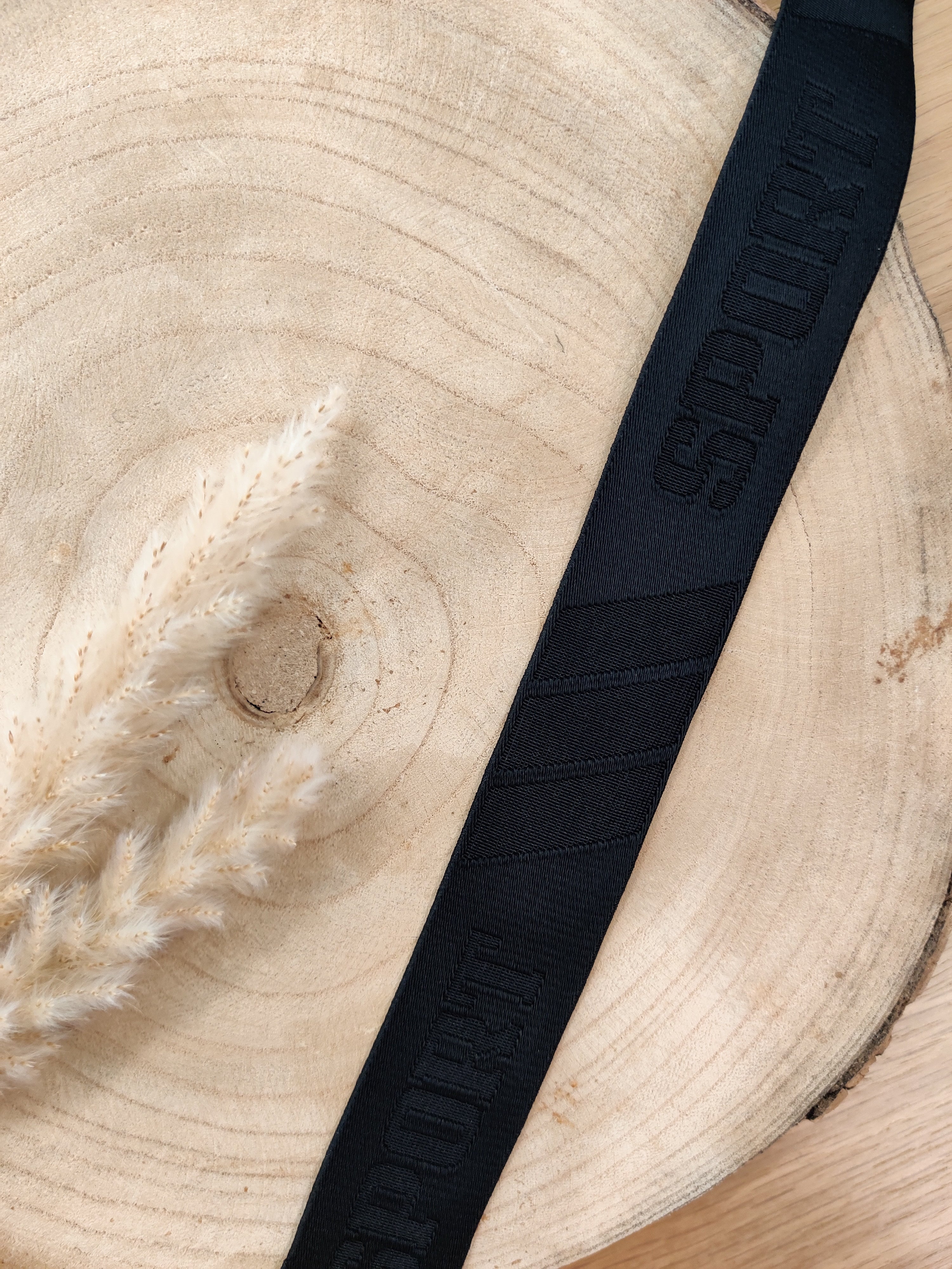 Élastique boxer sport 32 mm - noir