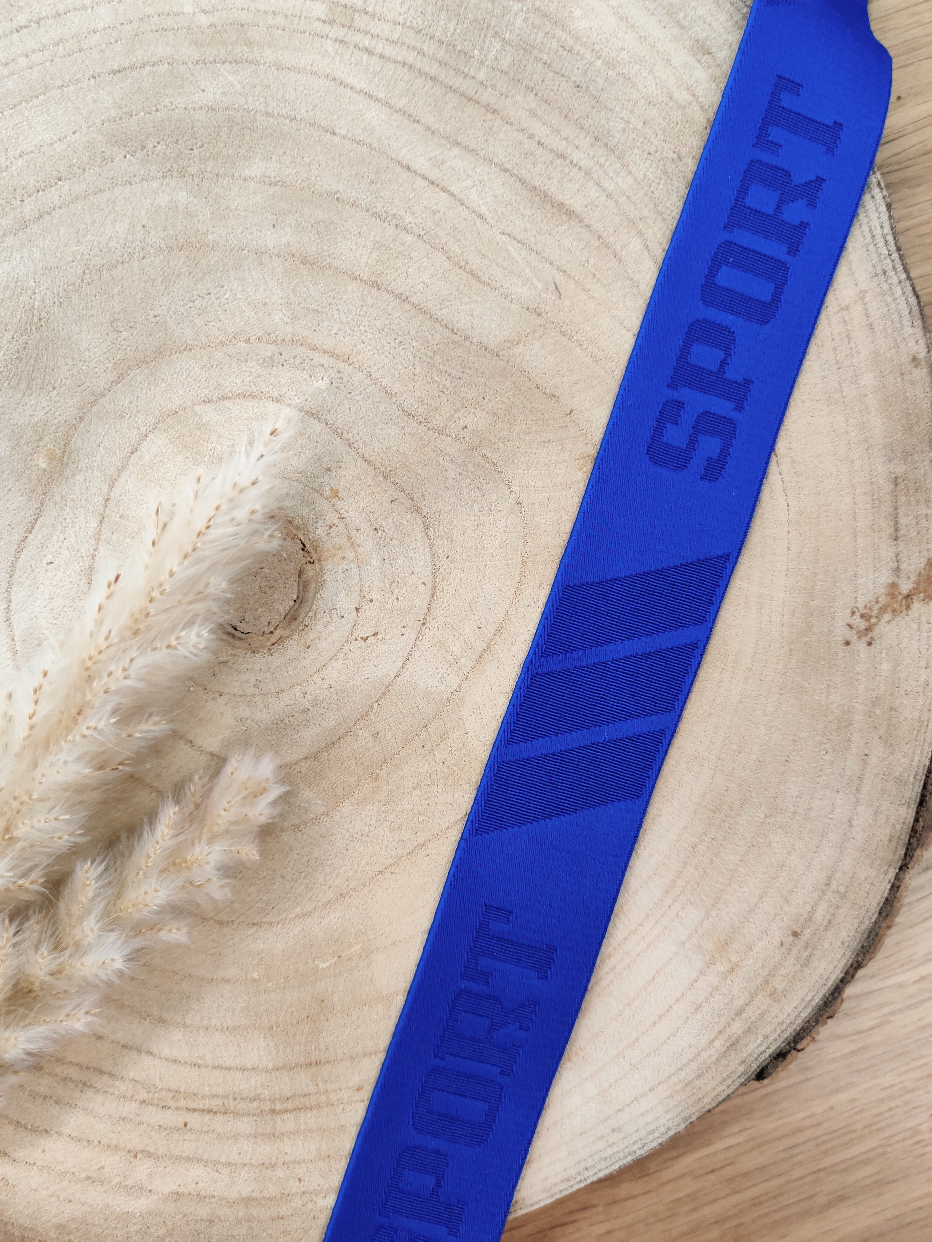 Élastique boxer sport 32 mm - bleu roi