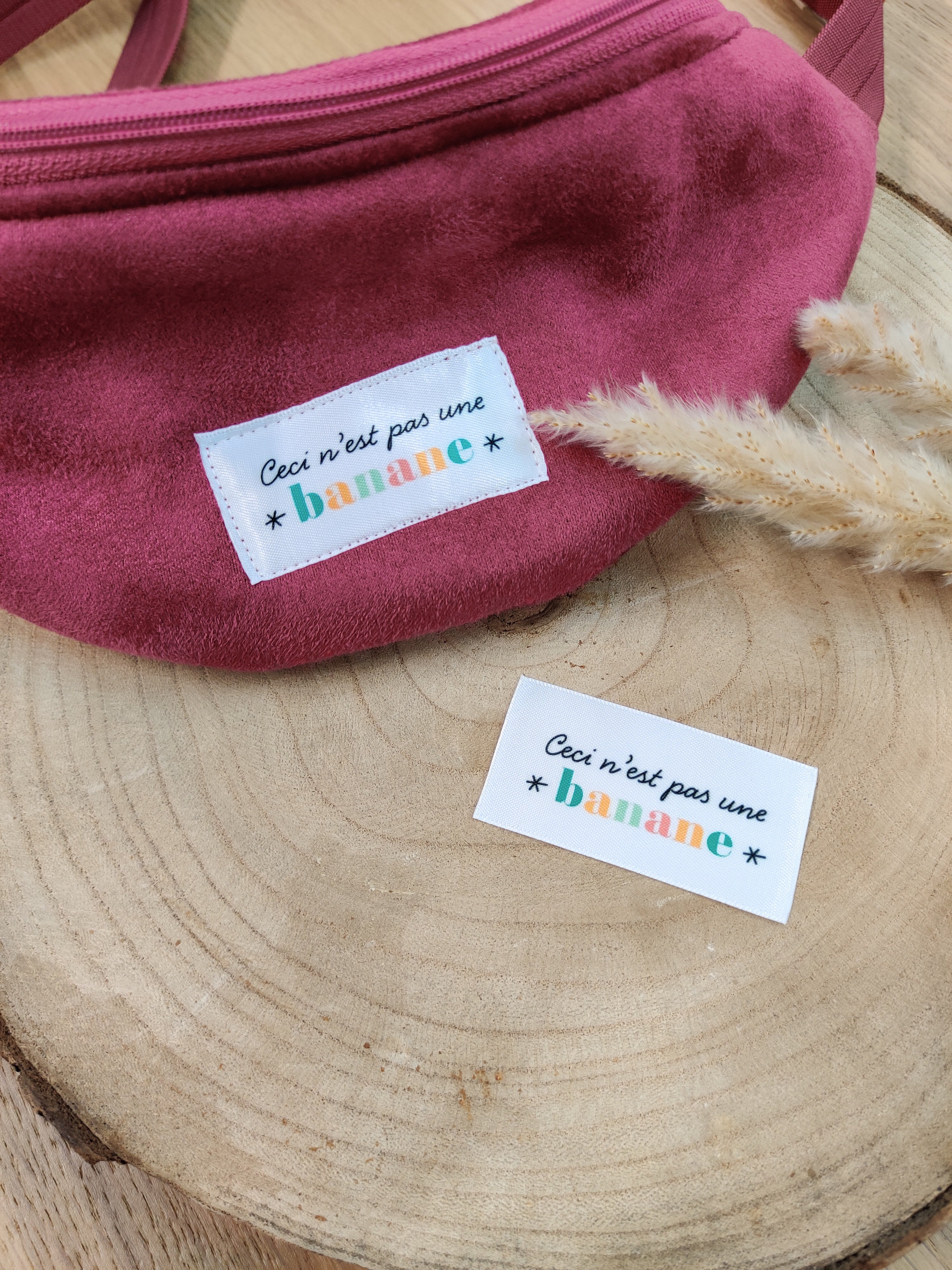 Etiquette à coudre - Ceci n