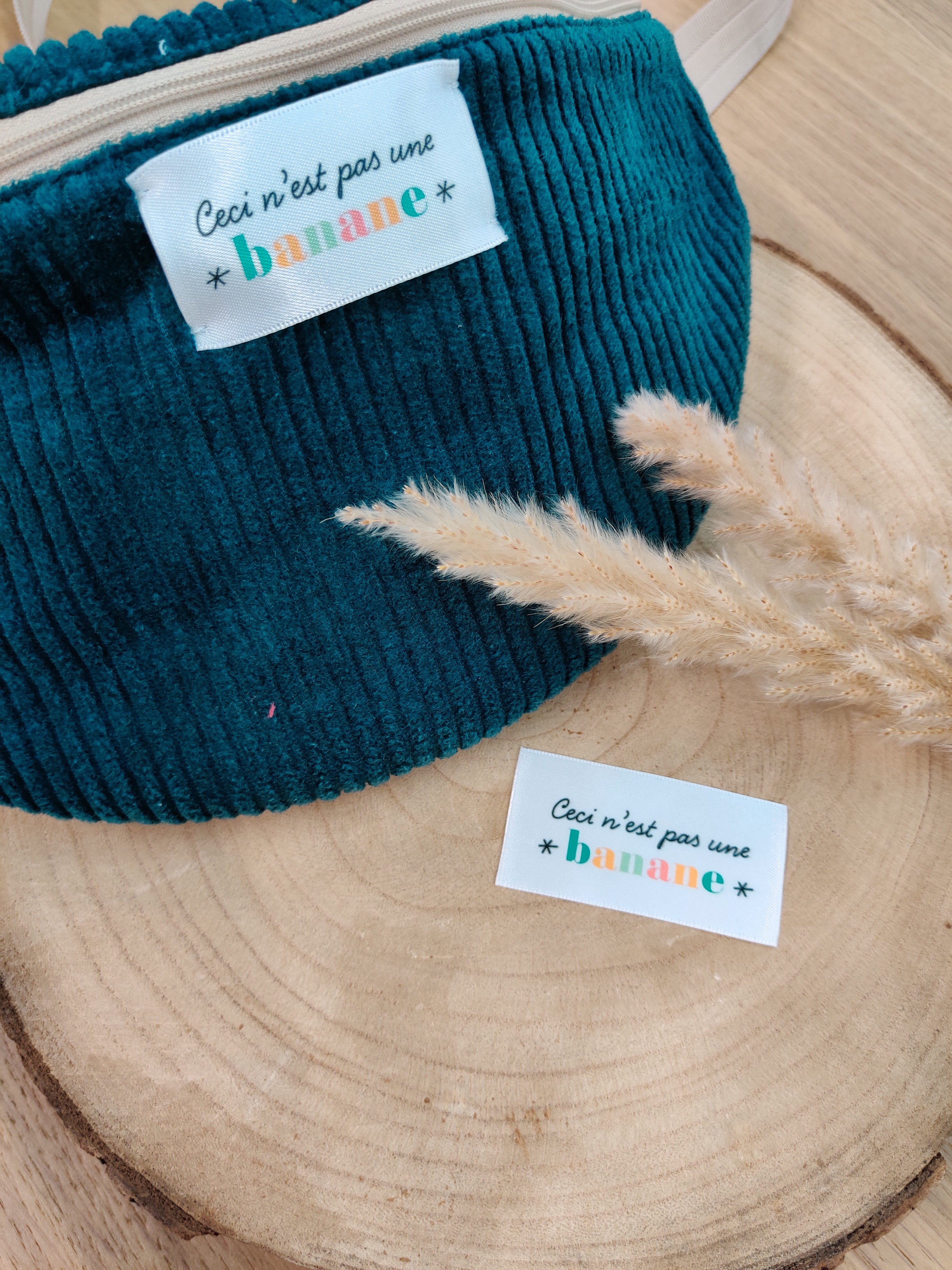 Etiquette à coudre - Ceci n