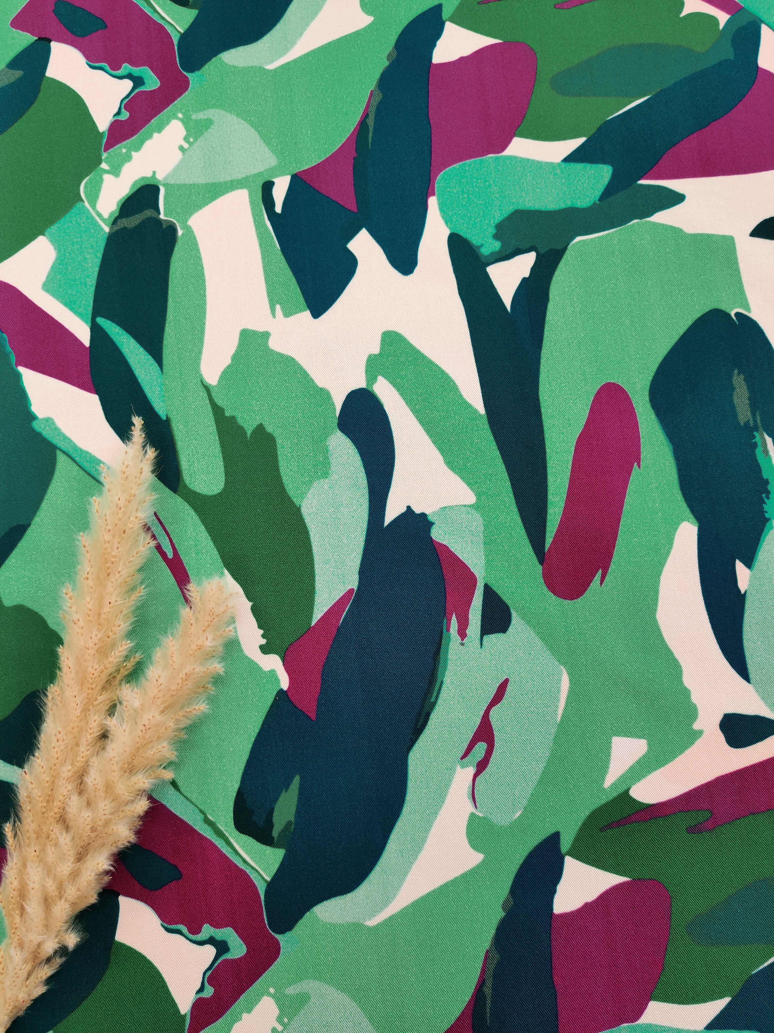 Twill de viscose exclusif KLAFOUTIS - Kaléïda