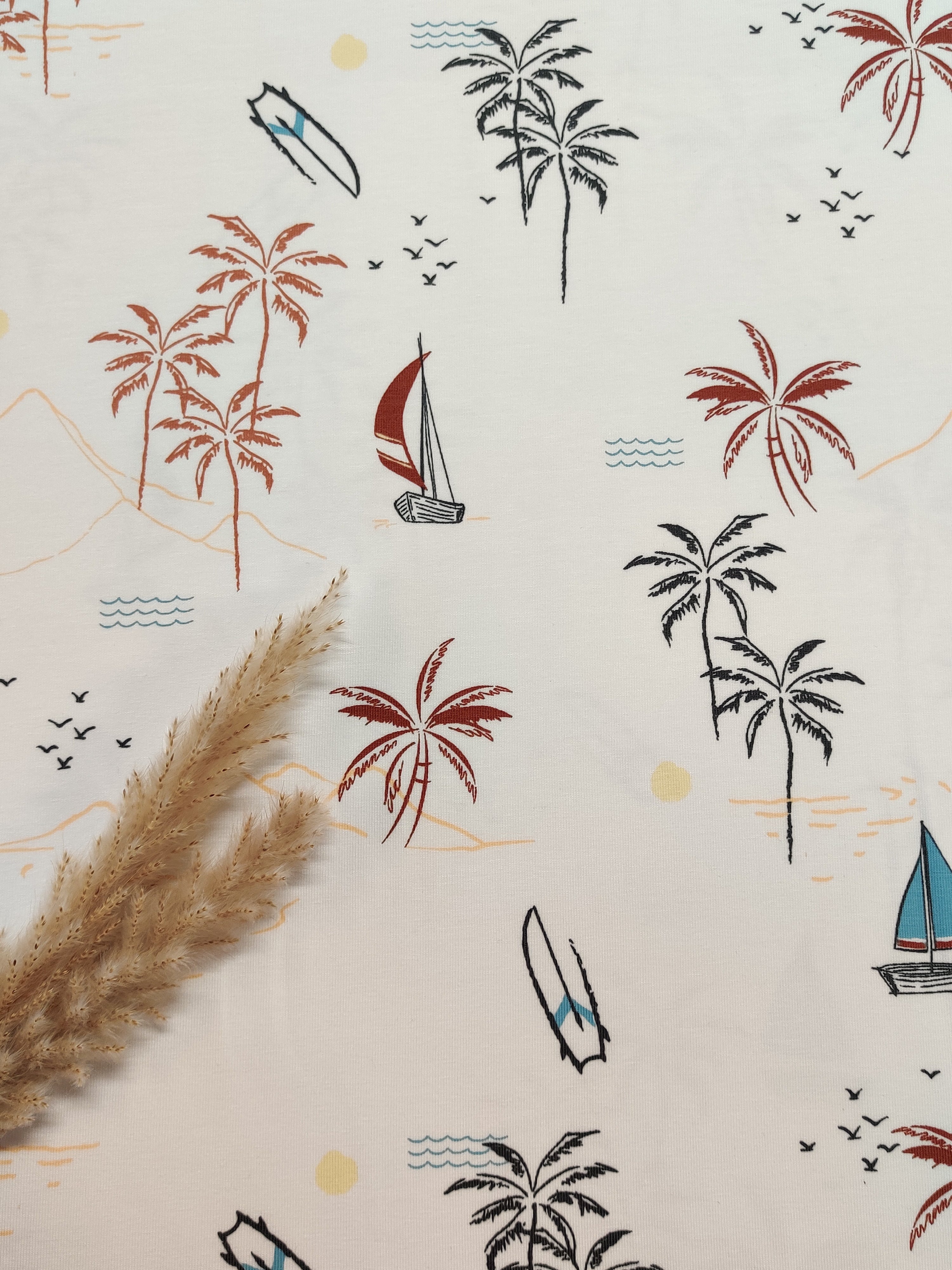 Jersey de coton écru - Welcome beach