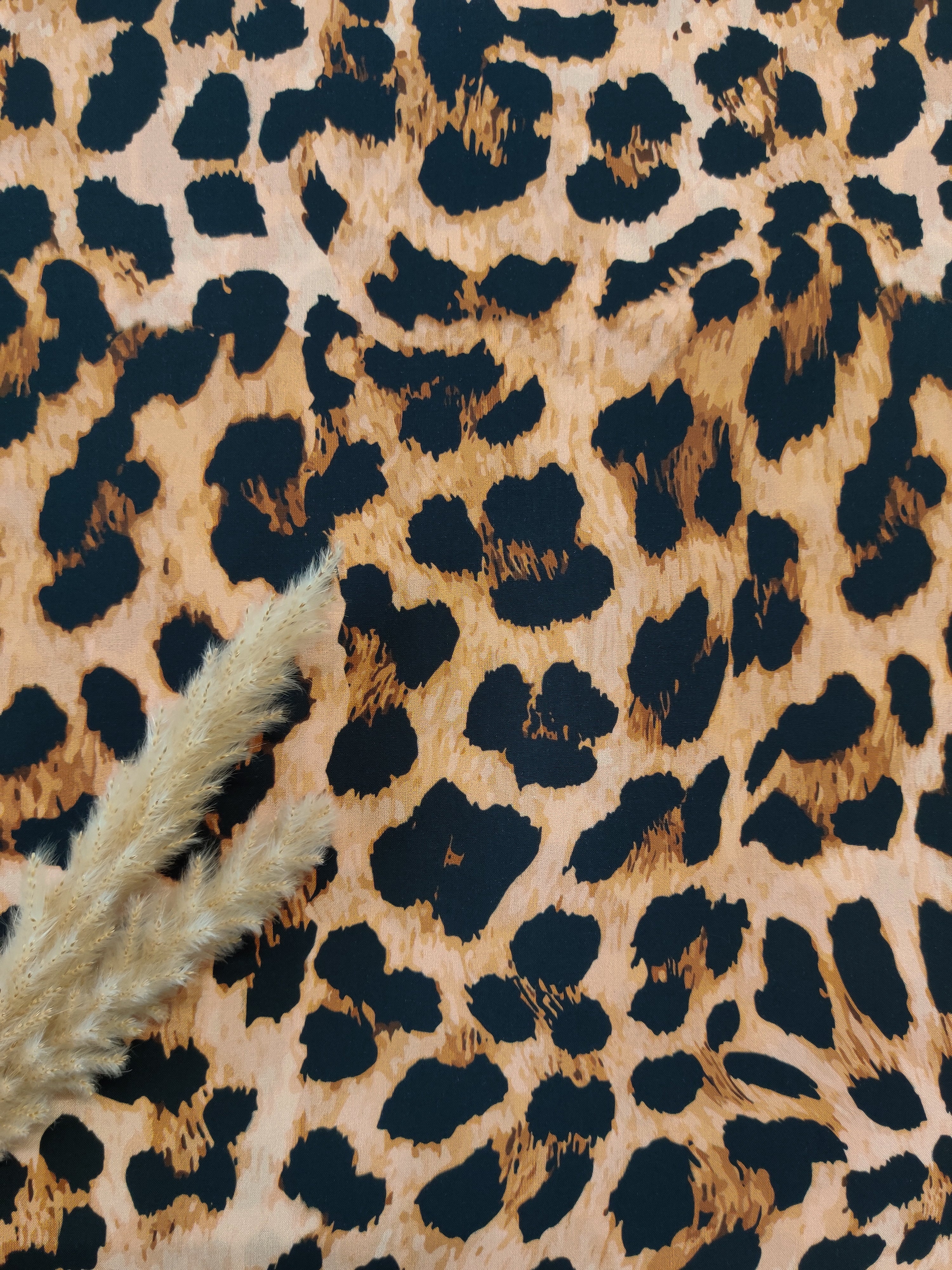 Popeline de viscose - Taches Sauvages