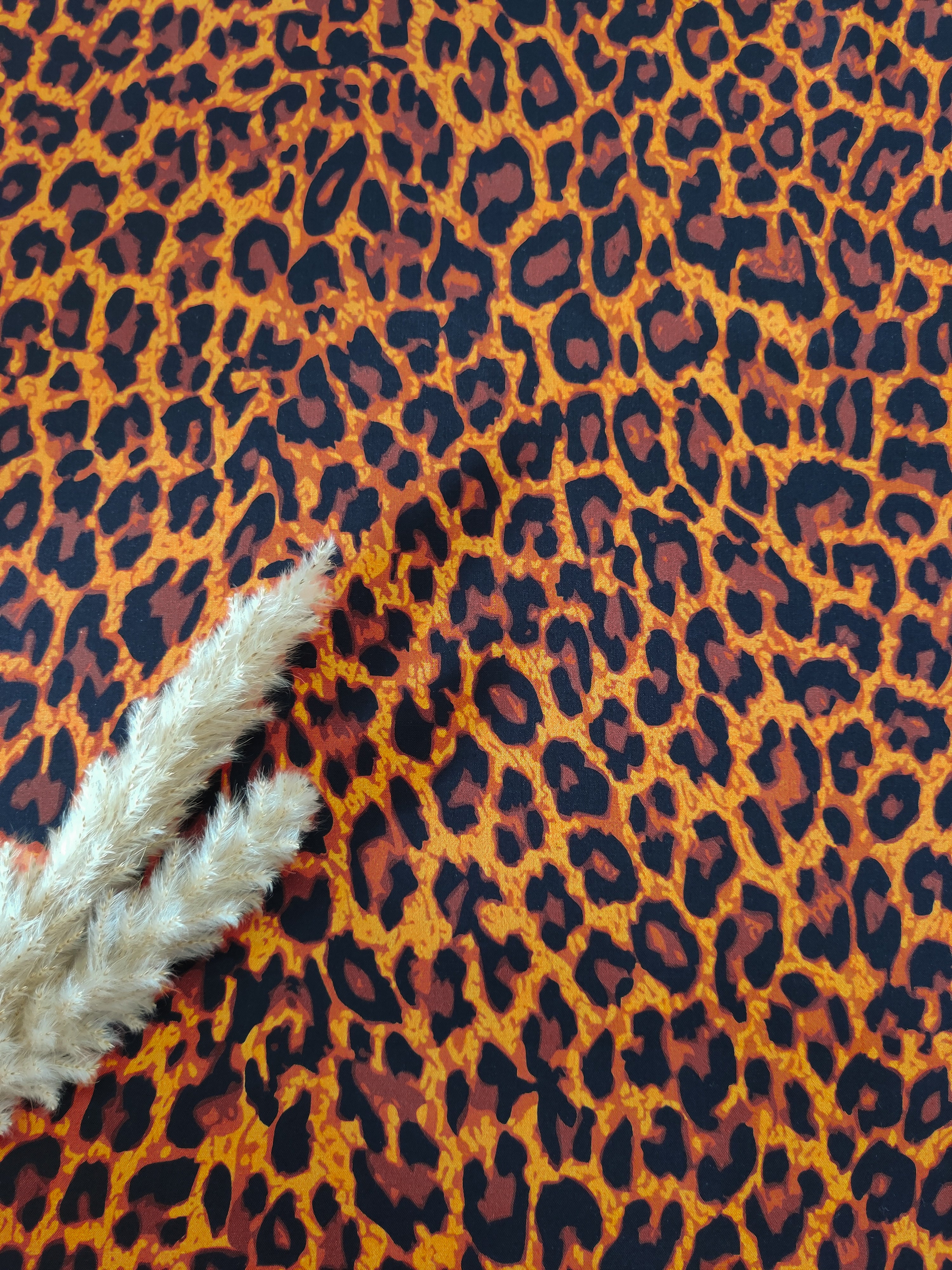 Popeline de viscose Ecovero - Empreintes d’or