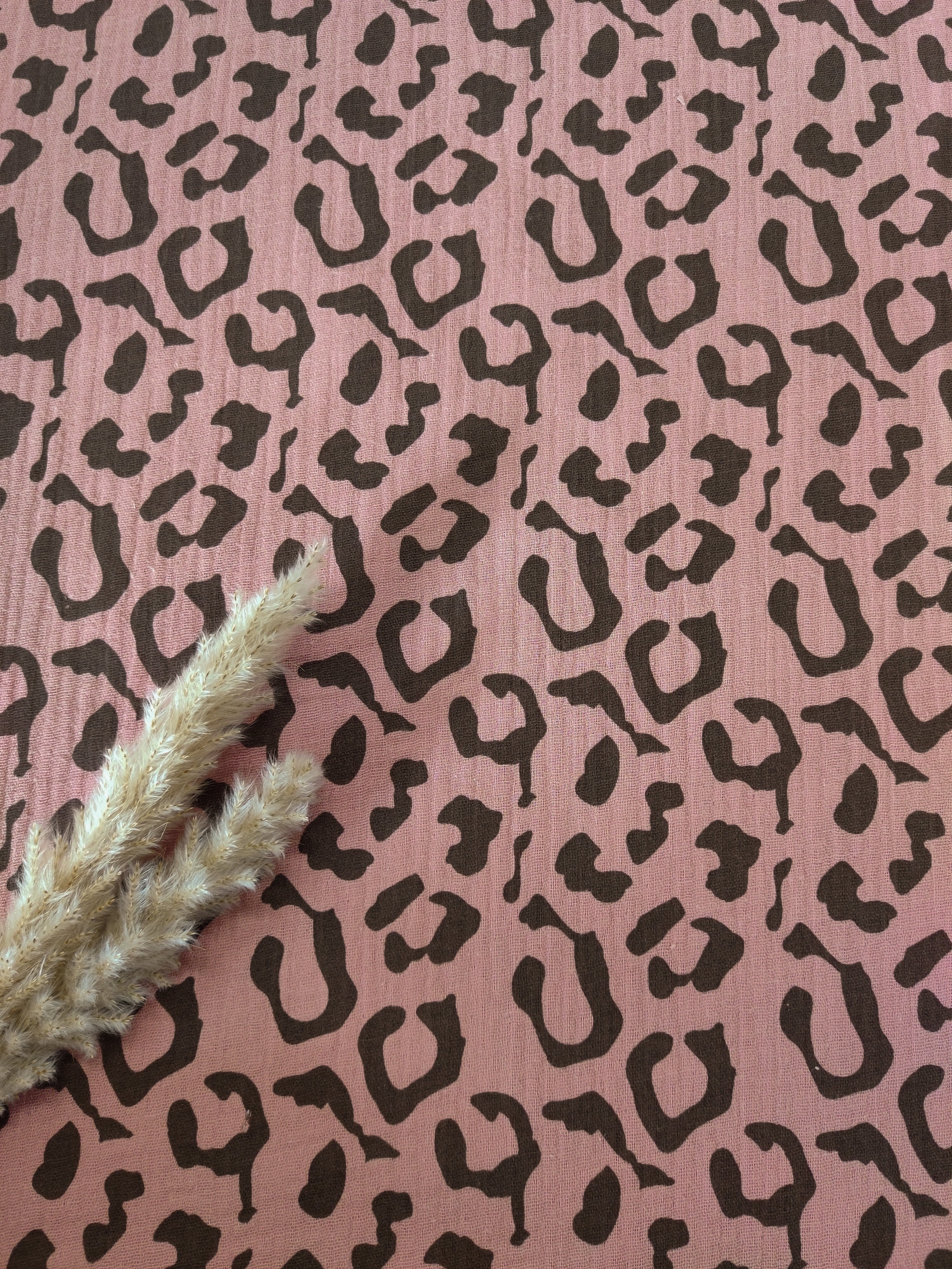 Double gaze vieux rose - Fauve insaisissable