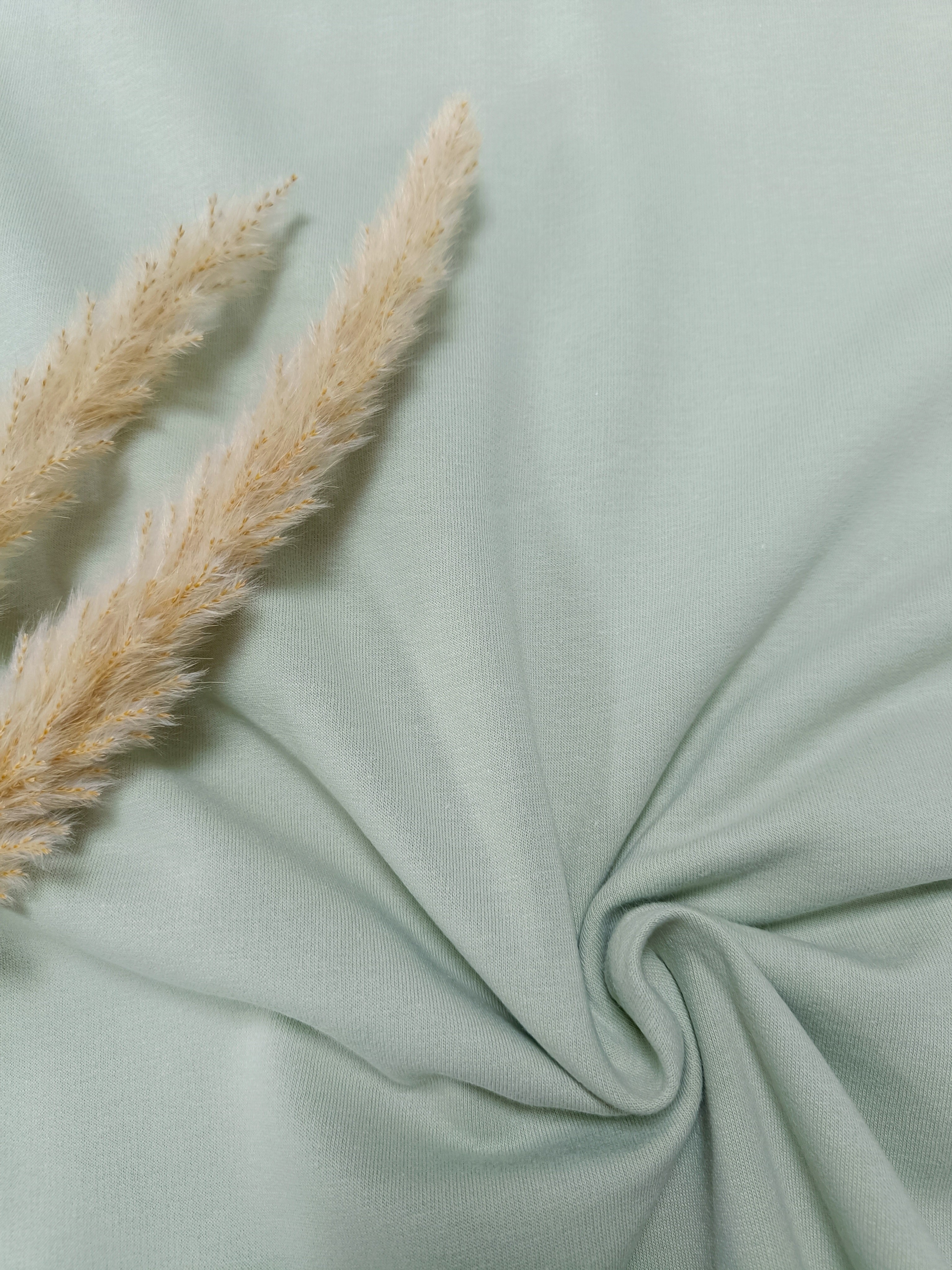 Jersey de coton BIO - Vert sauge