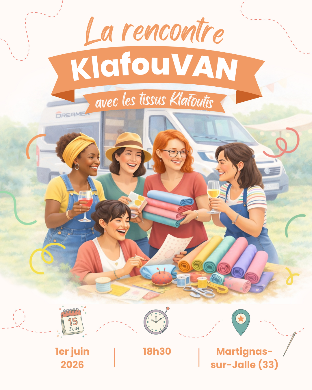 Rencontre KlafouVAN – Martignas-sur-Jalle – 1 juin 2026 (18h30)