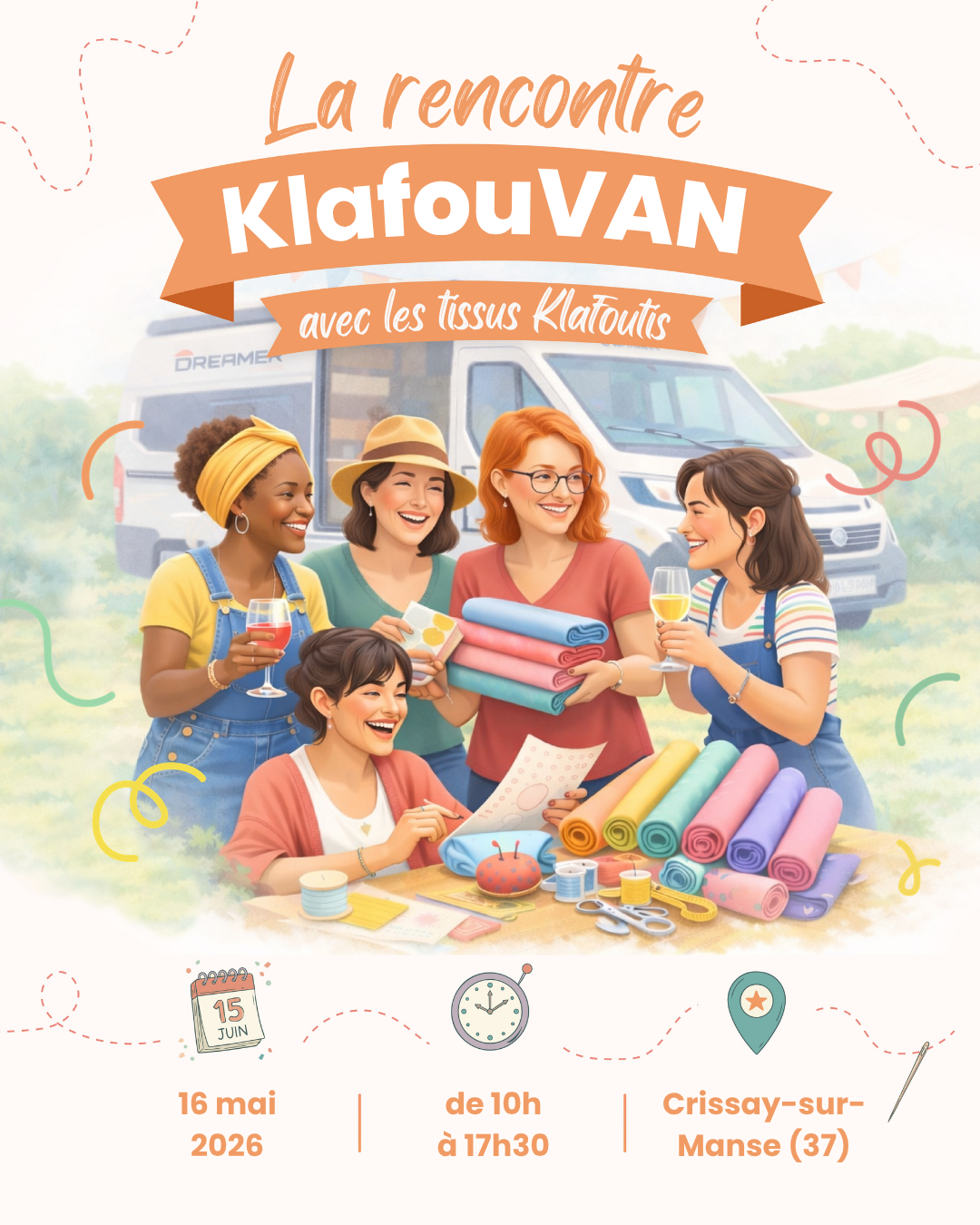Rencontre KlafouVAN – Crissay-sur-Manse – 16 mai 2026
