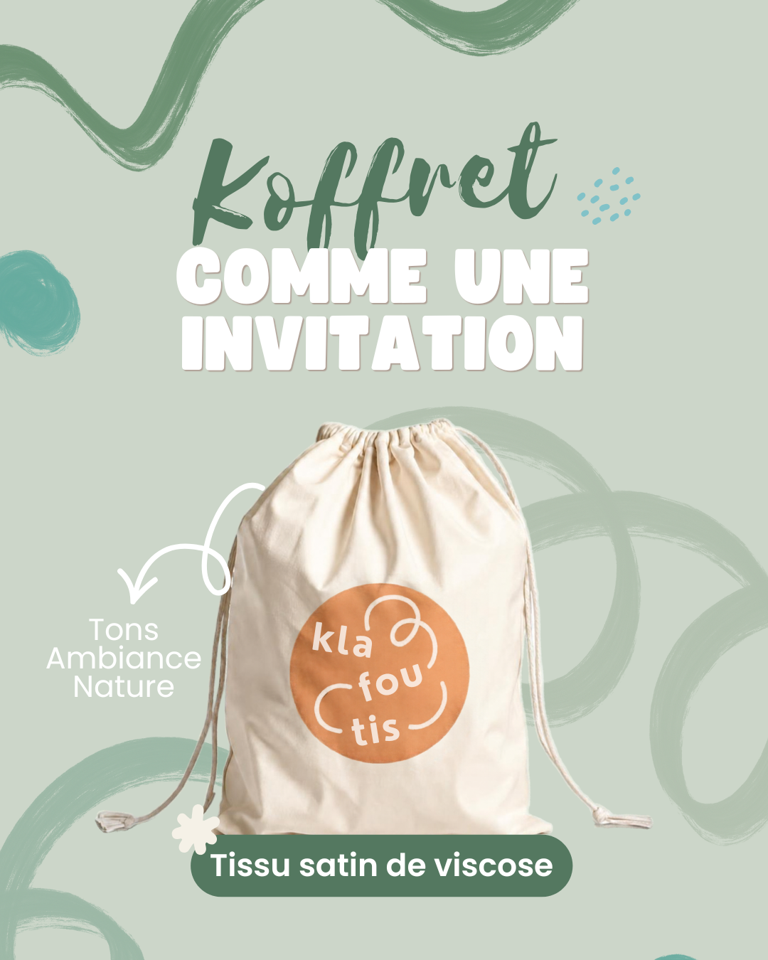 Koffret surprise - Comme une Invitation - Teintes ambiance nature