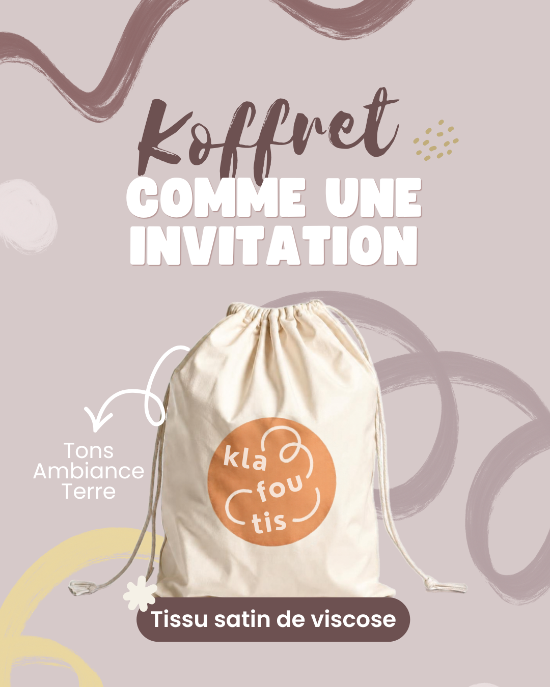 Koffret surprise - Comme une Invitation - Teintes ambiance terre
