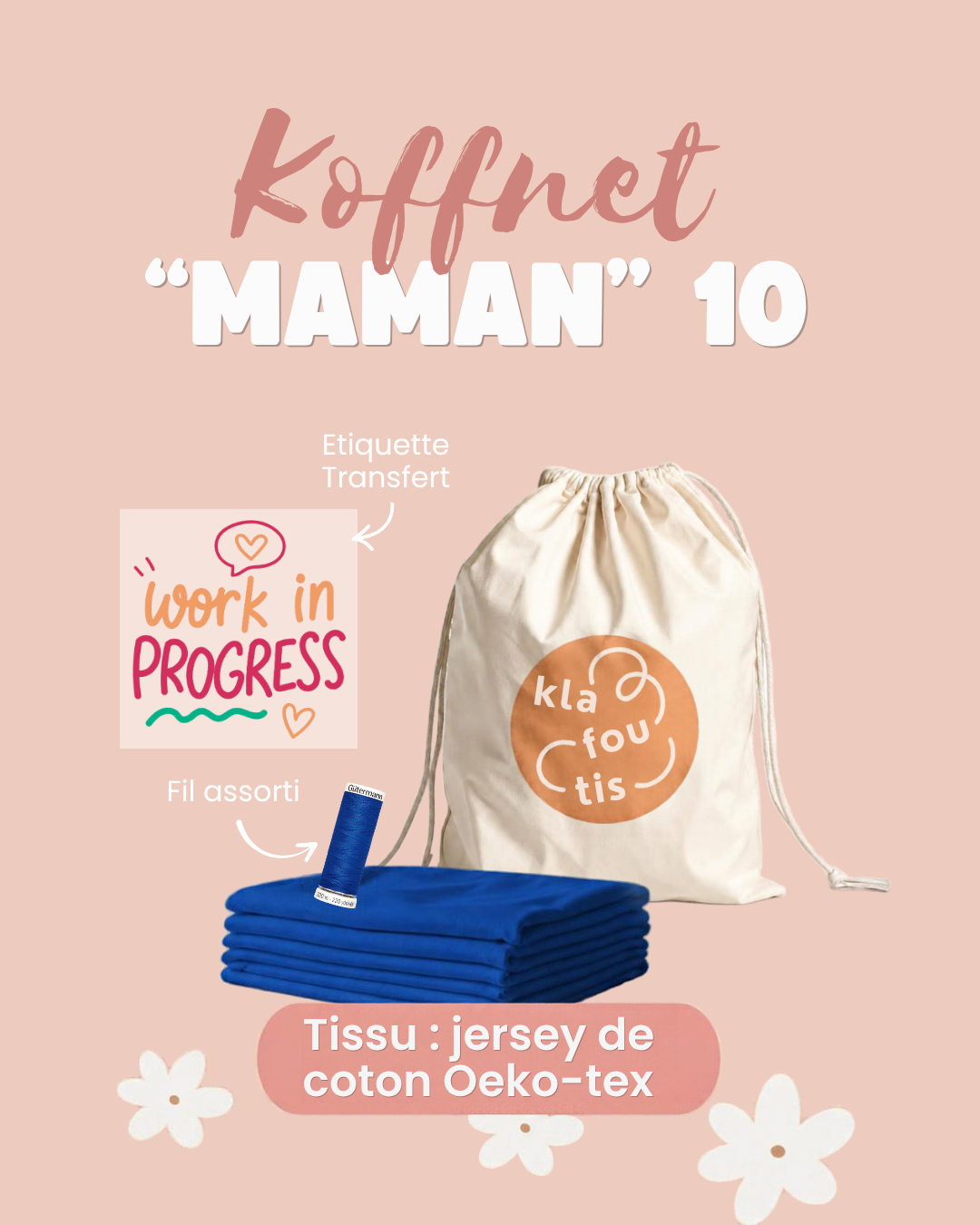 Koffret Maman - un t-shirt dédié aux (futures) mamans
