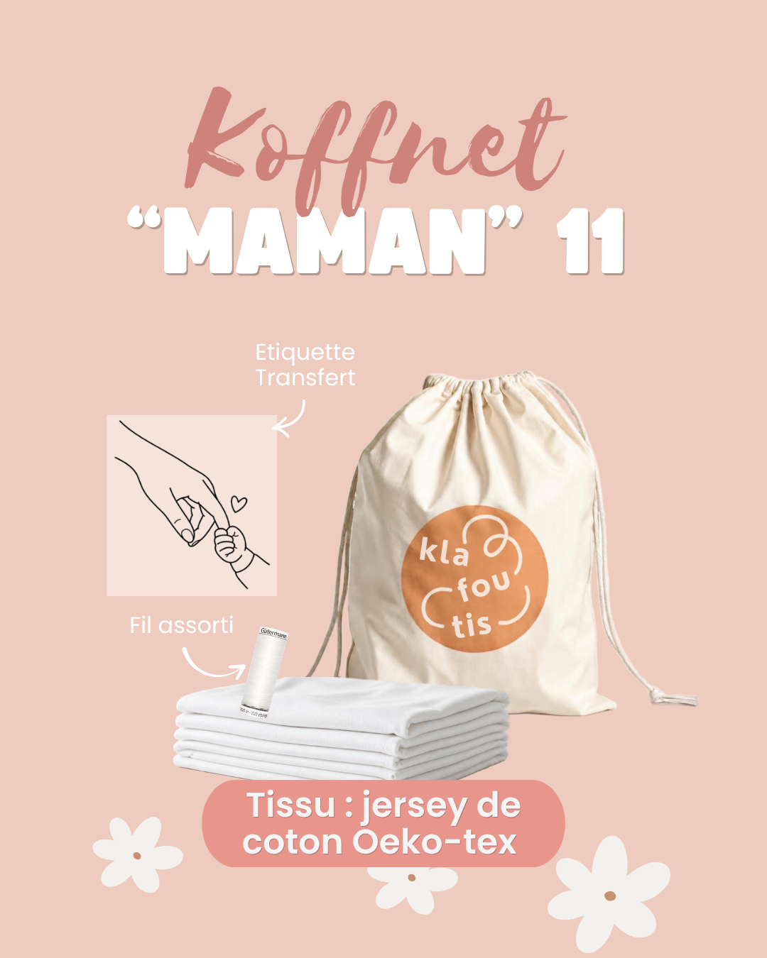 Koffret Maman - un t-shirt dédié aux (futures) mamans