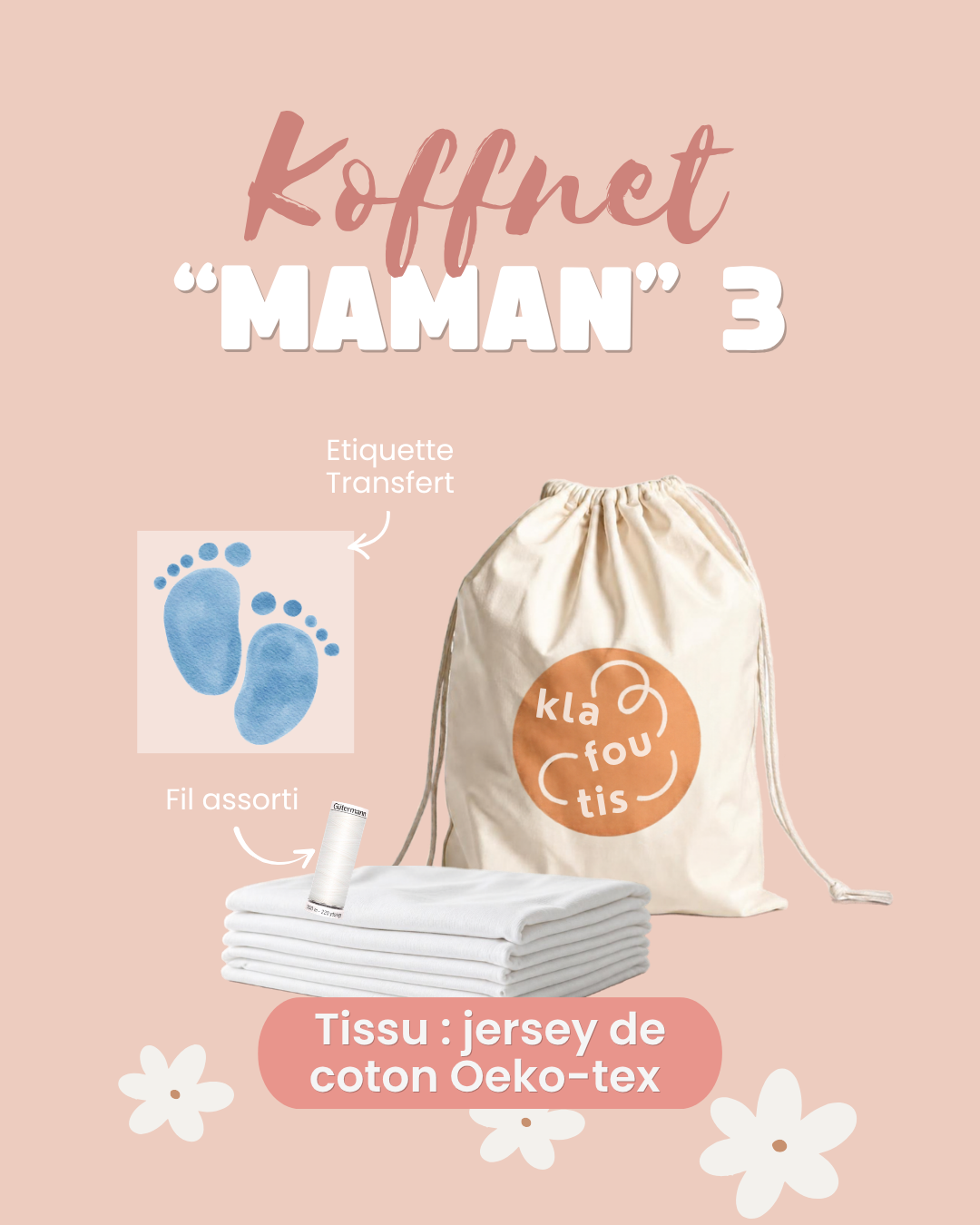 Koffret Maman - un t-shirt dédié aux (futures) mamans