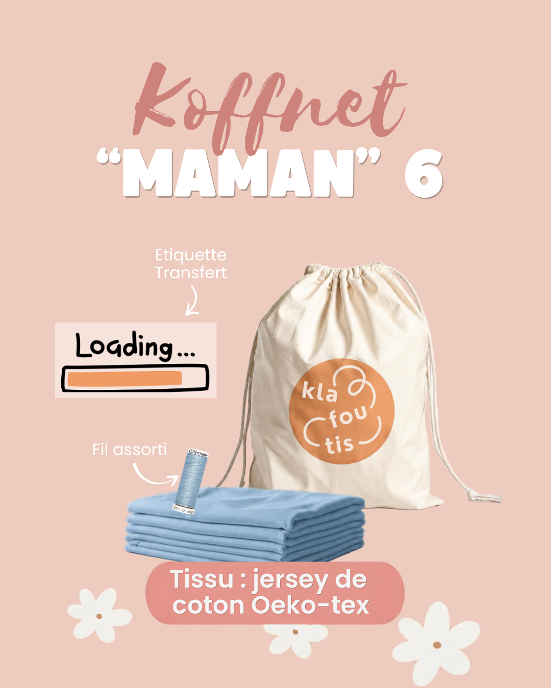Koffret Maman - un t-shirt dédié aux (futures) mamans