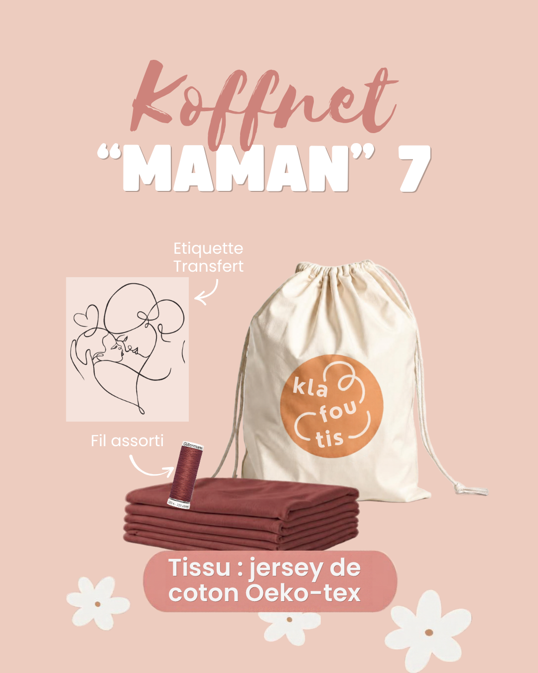 Koffret Maman - un t-shirt dédié aux (futures) mamans