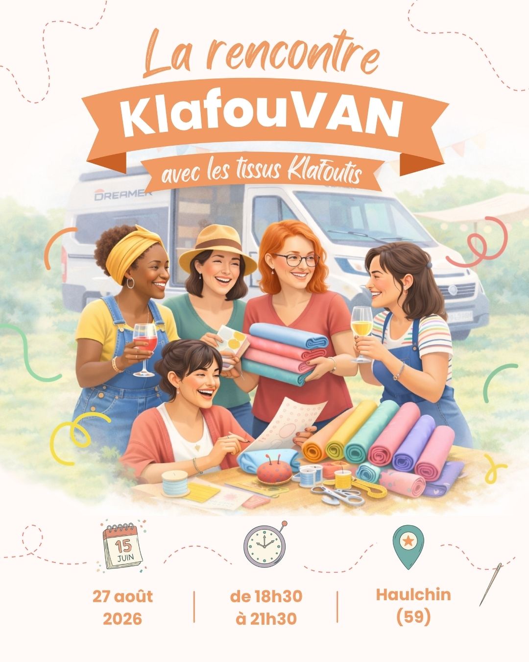 Rencontre KlafouVAN – Haulchin (59) – 27 août 2026 (18h30)