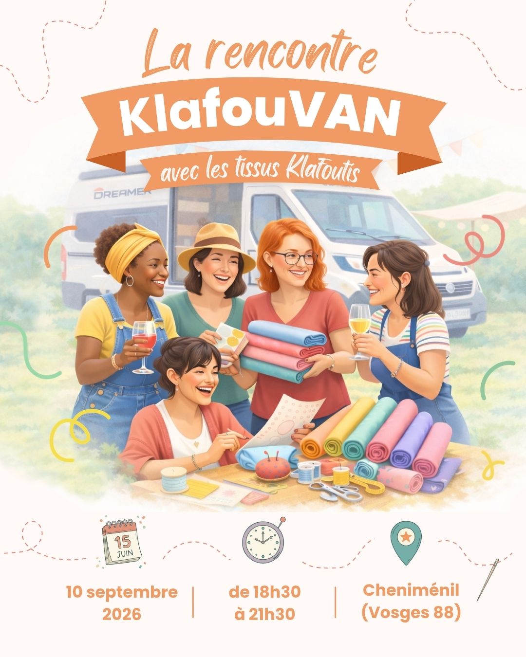 Rencontre KlafouVAN – Cheniménil (88) – 10 septembre 2026 (18h30)