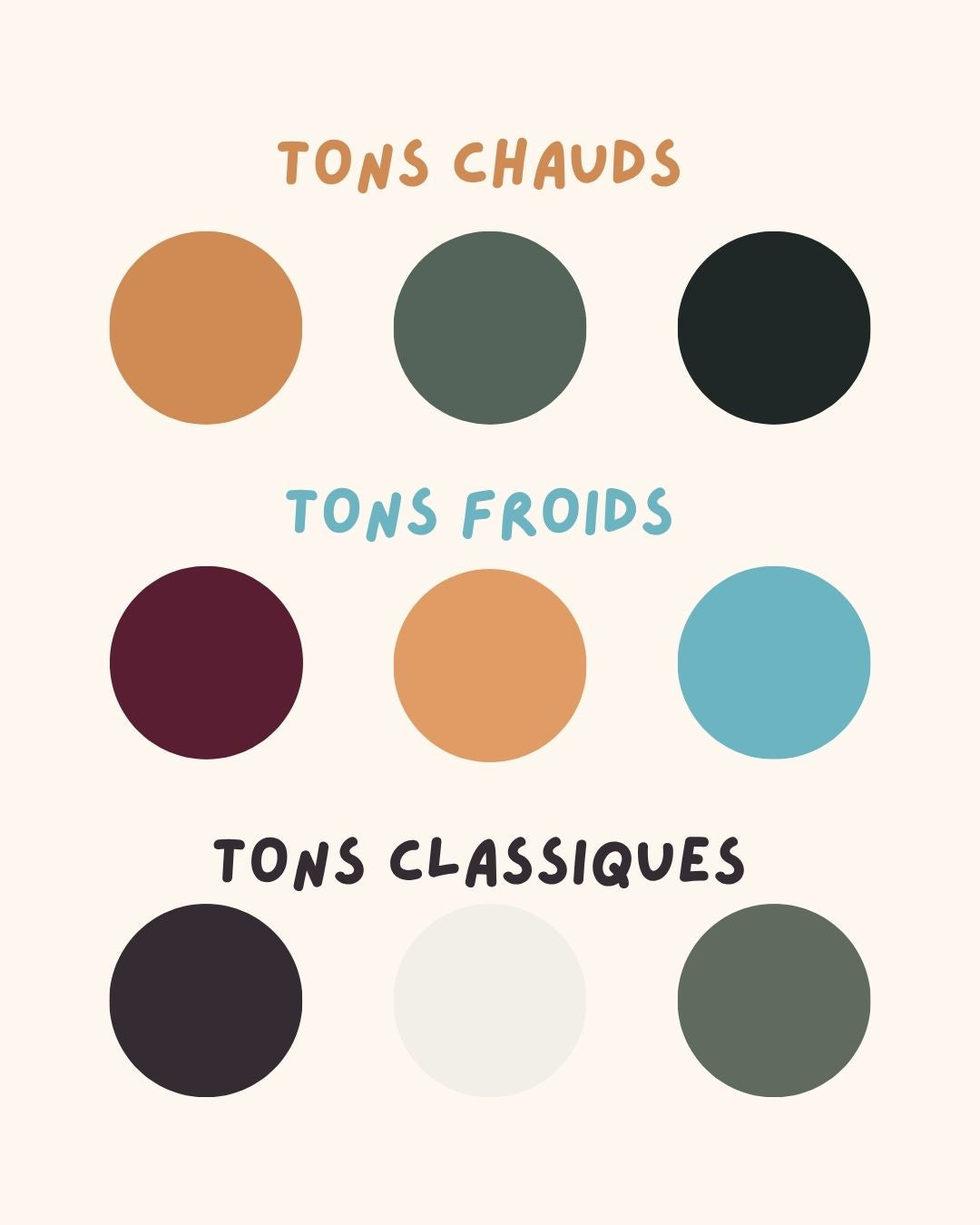 KOFFRET surprise - sac Vanille - 3 palettes de couleurs