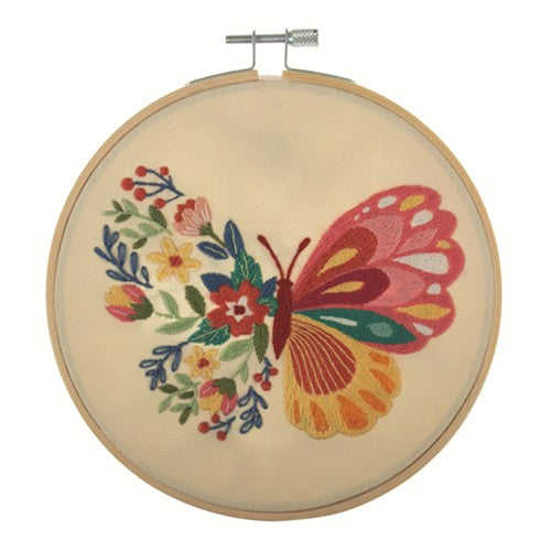 Kit de broderie - Papillon