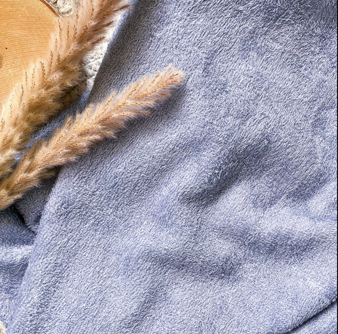 Eponge de bambou 90% - Bleu clair