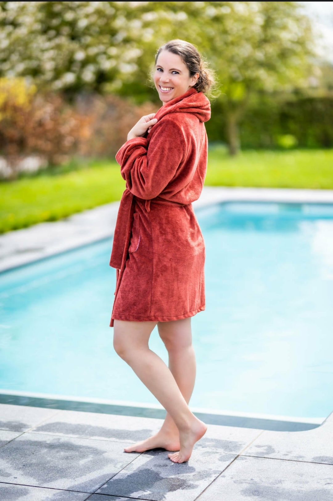 Micro-éponge de bambou - Terracotta