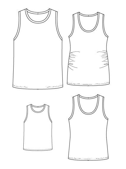 ANANAS ENFANT - le débardeur super facile à coudre