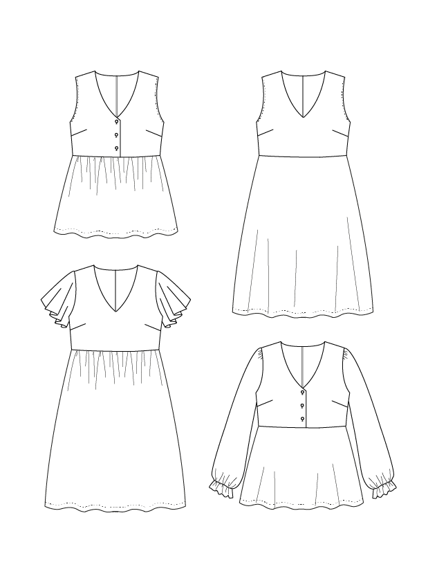 AIRELLE : la robe / blouse aux 1000 versions - VERSION FEMME