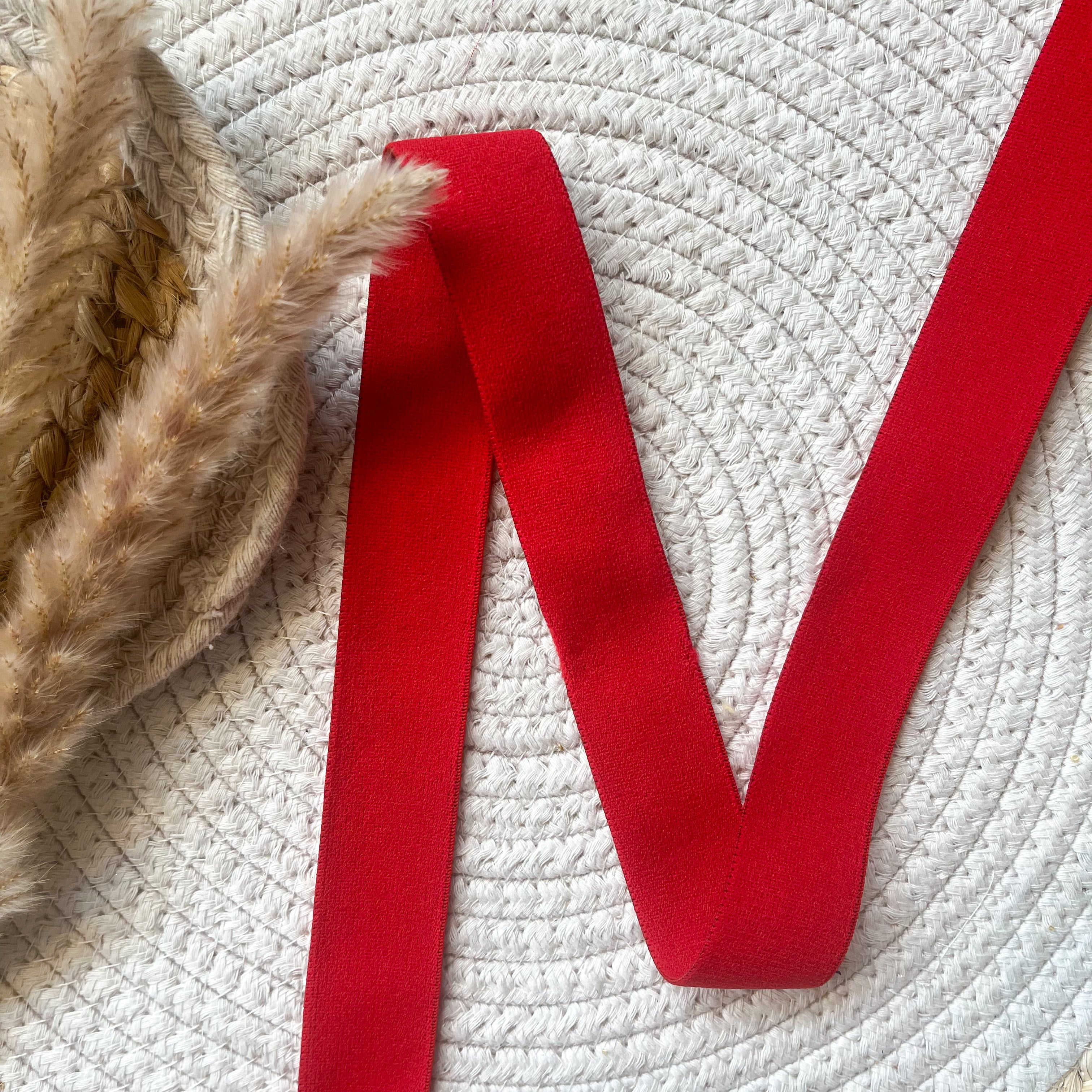 Élastique 32 mm - Rouge