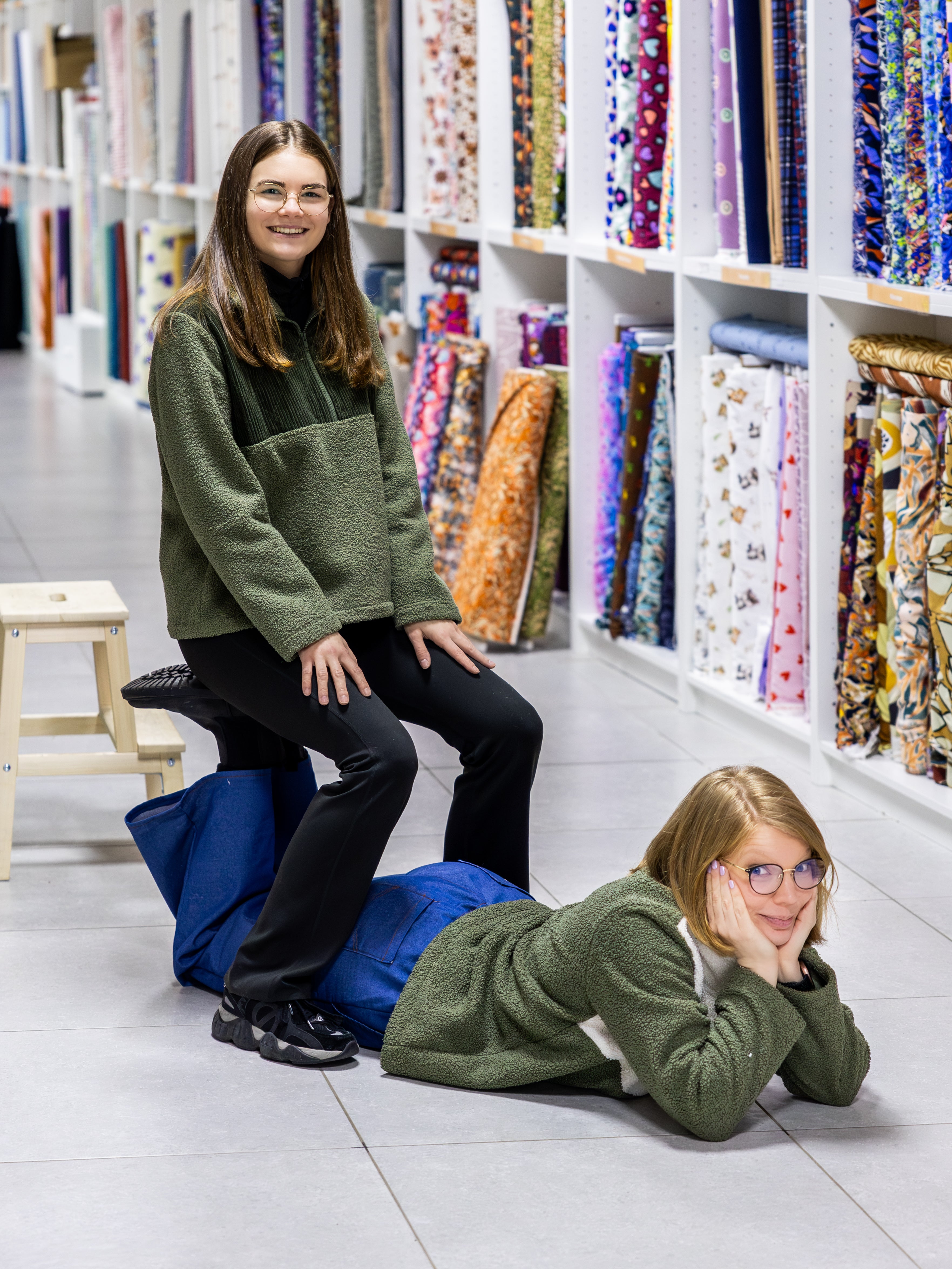 Teddy doublé polaire - Vert kaki