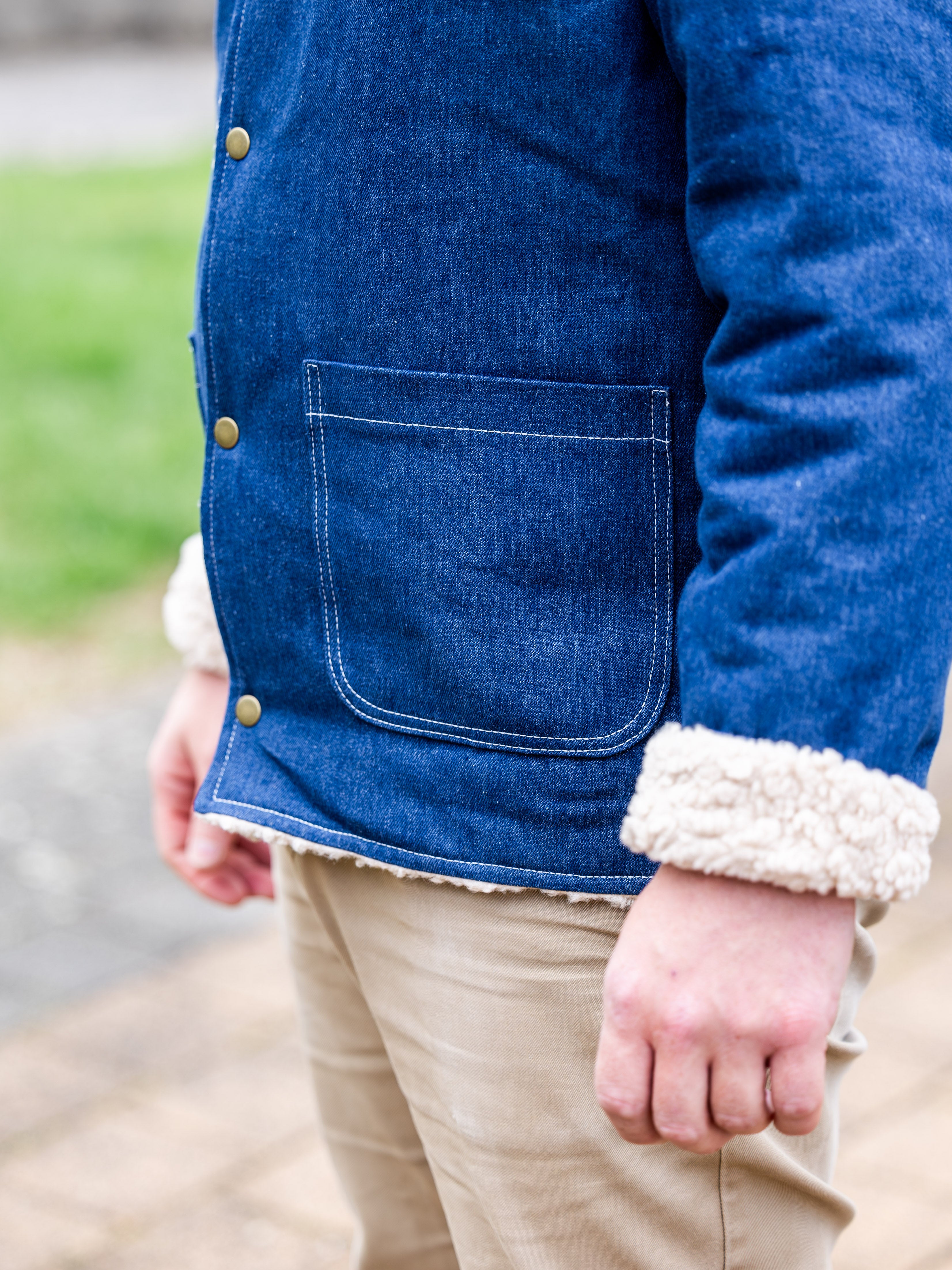 OLIVE : la veste/gilet réversible - BEBE