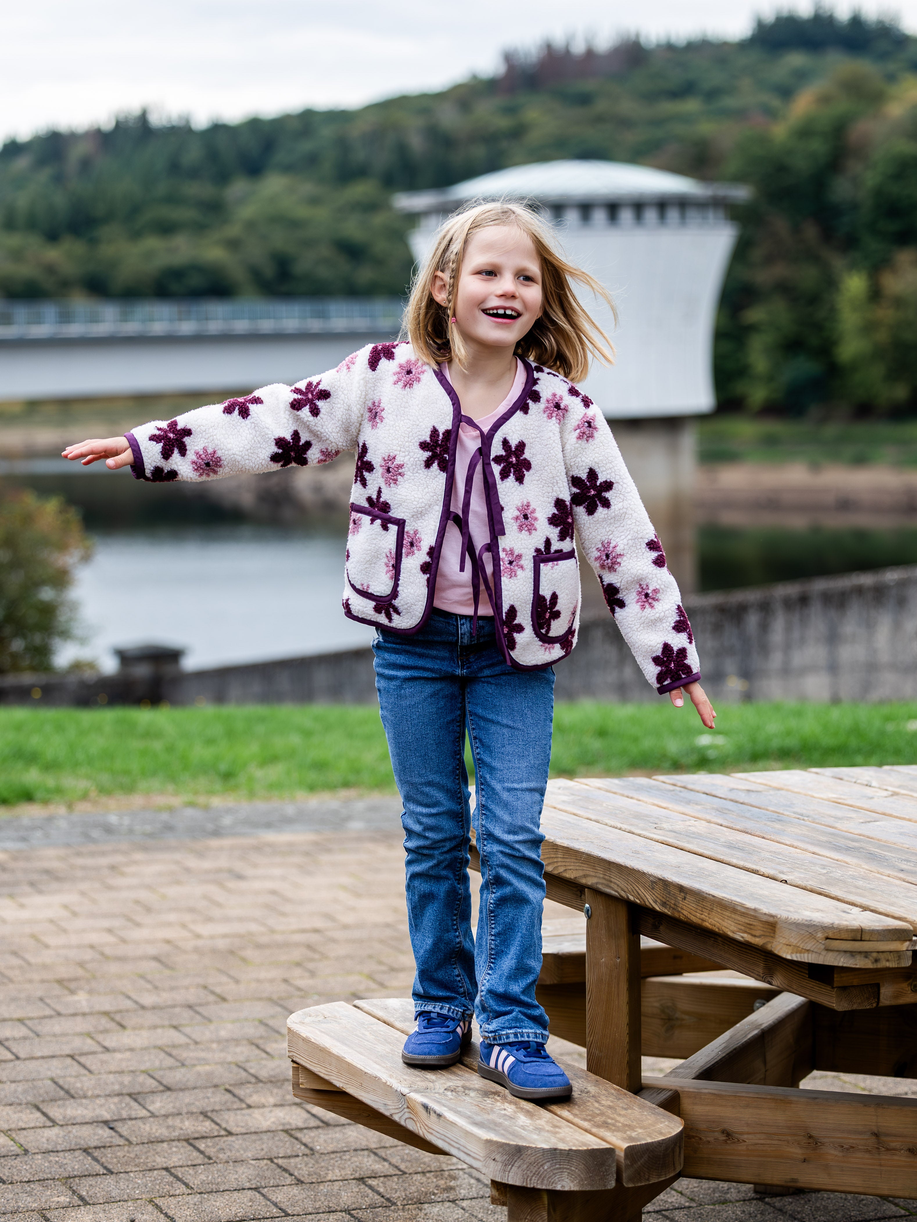 OLIVE : la veste/gilet réversible - BEBE