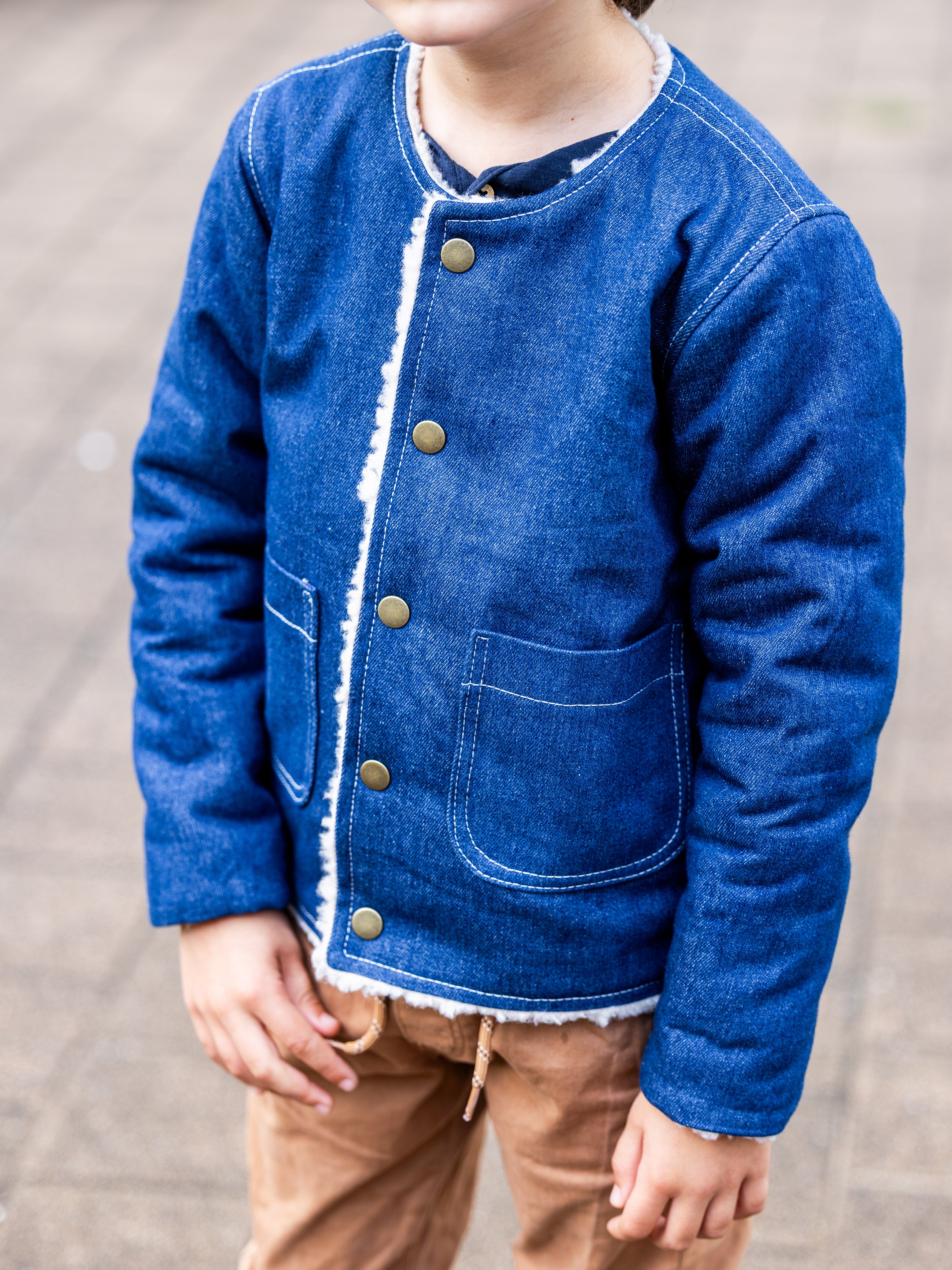 OLIVE : la veste/gilet réversible - BEBE