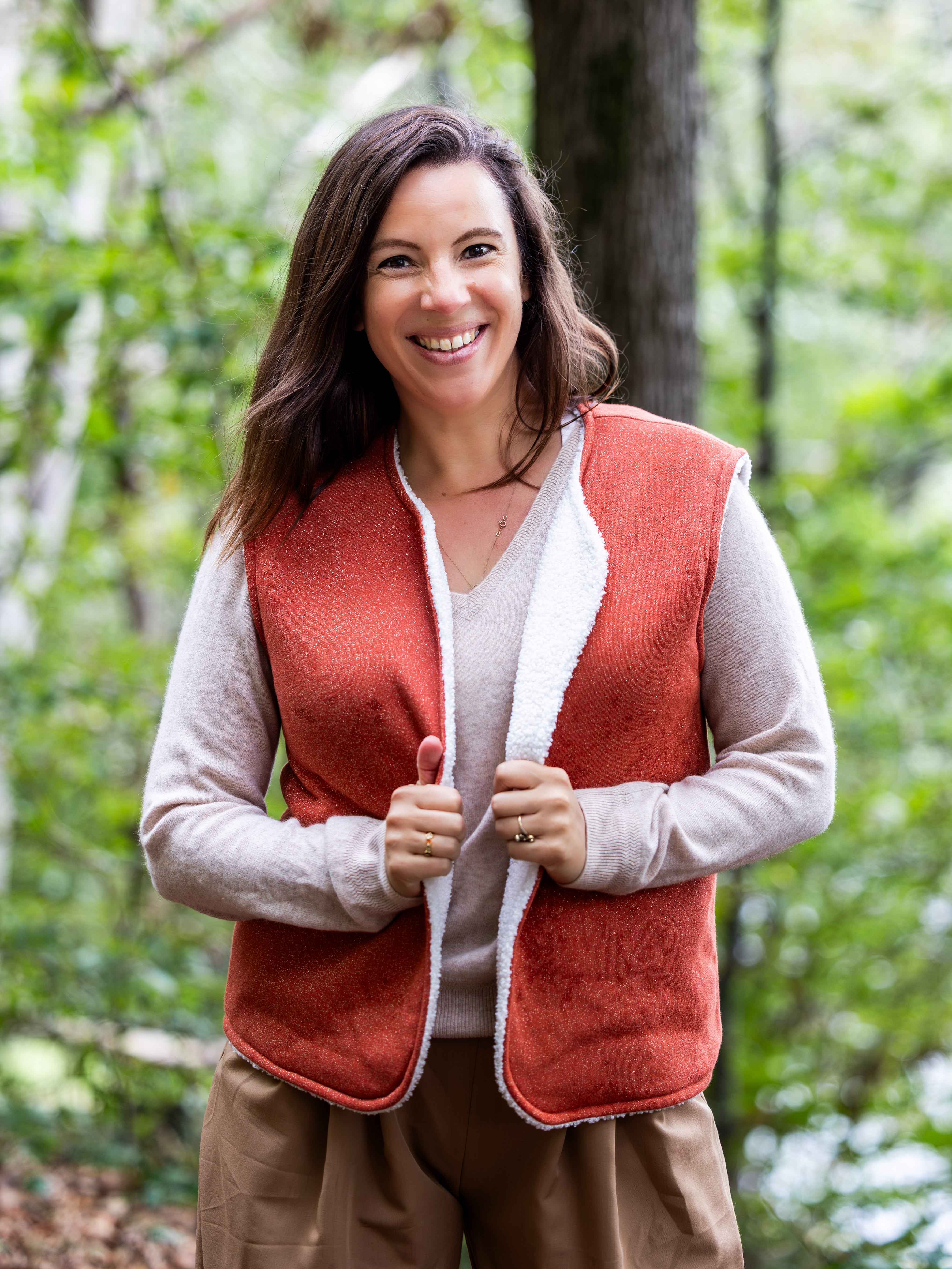 OLIVE : la veste/gilet réversible - BEBE
