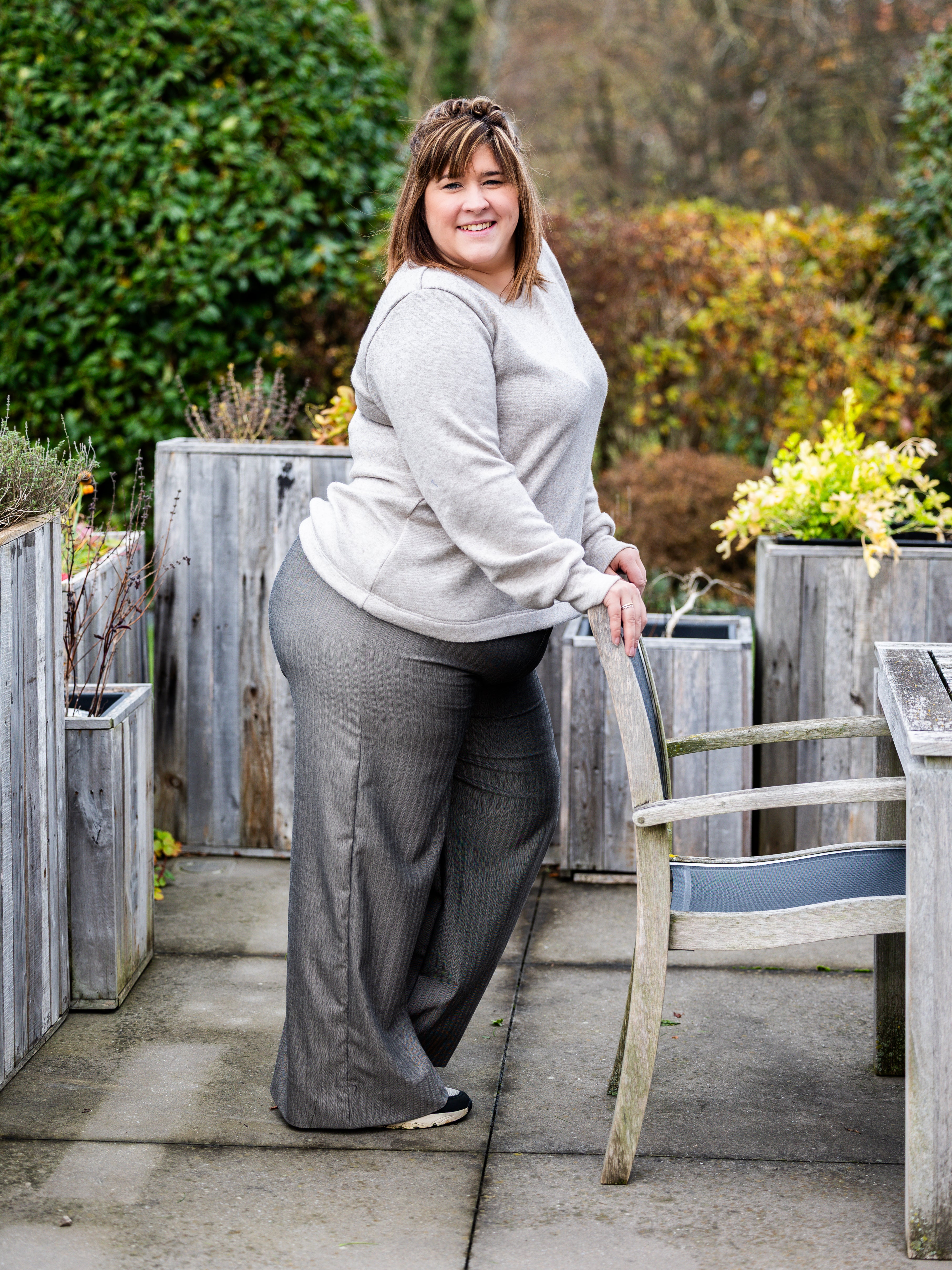 BOX - KAKI FEMME - version avec patron POCHETTE