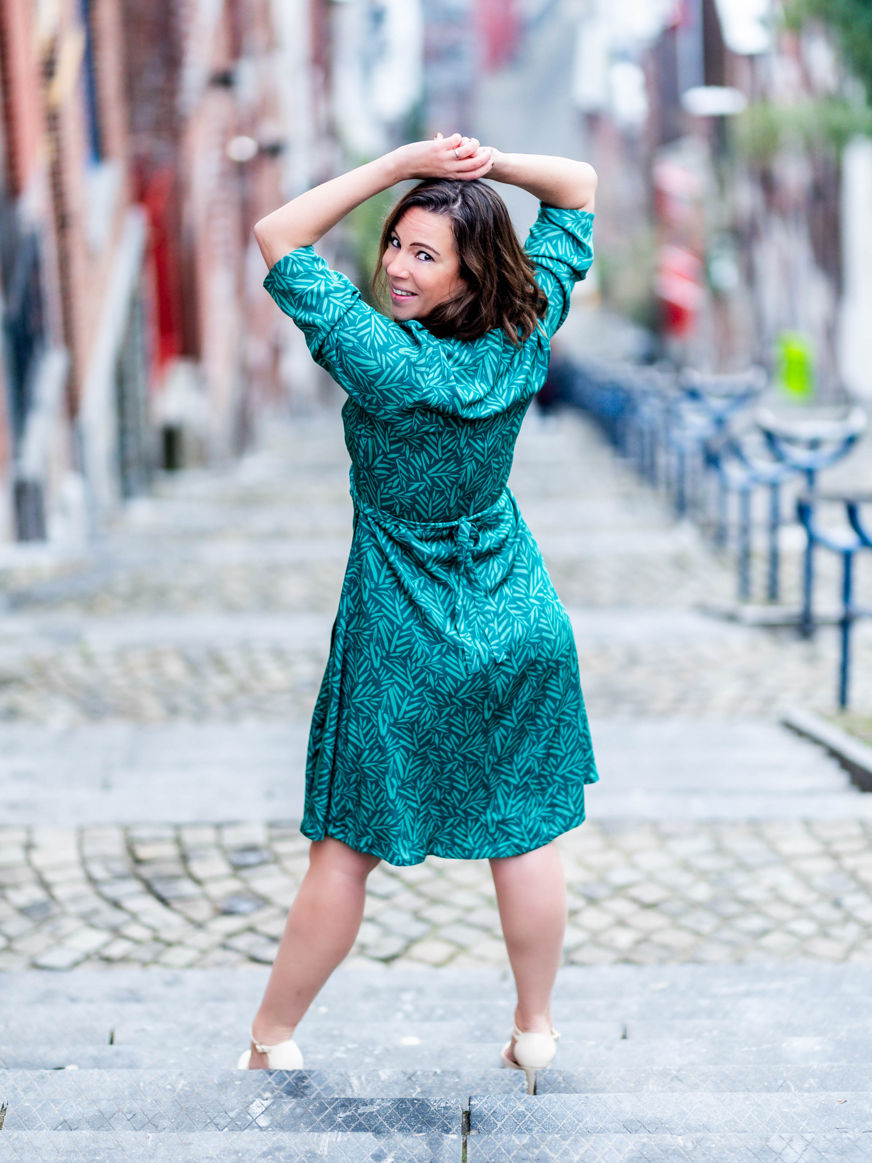 MANDARINE : la robe / blouse portefeuille - PACK FAMILLE