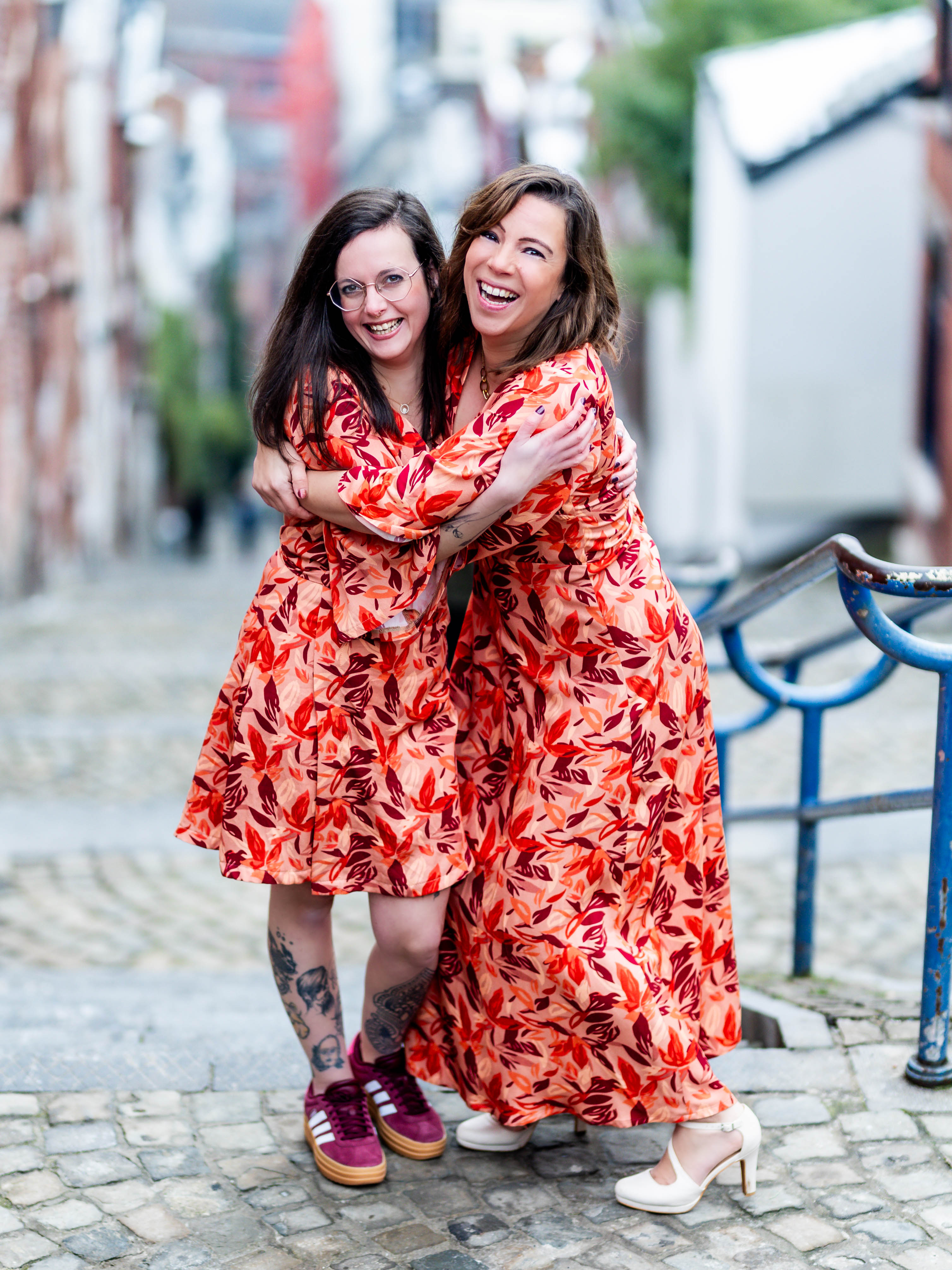 MANDARINE : la robe / blouse portefeuille - FEMME