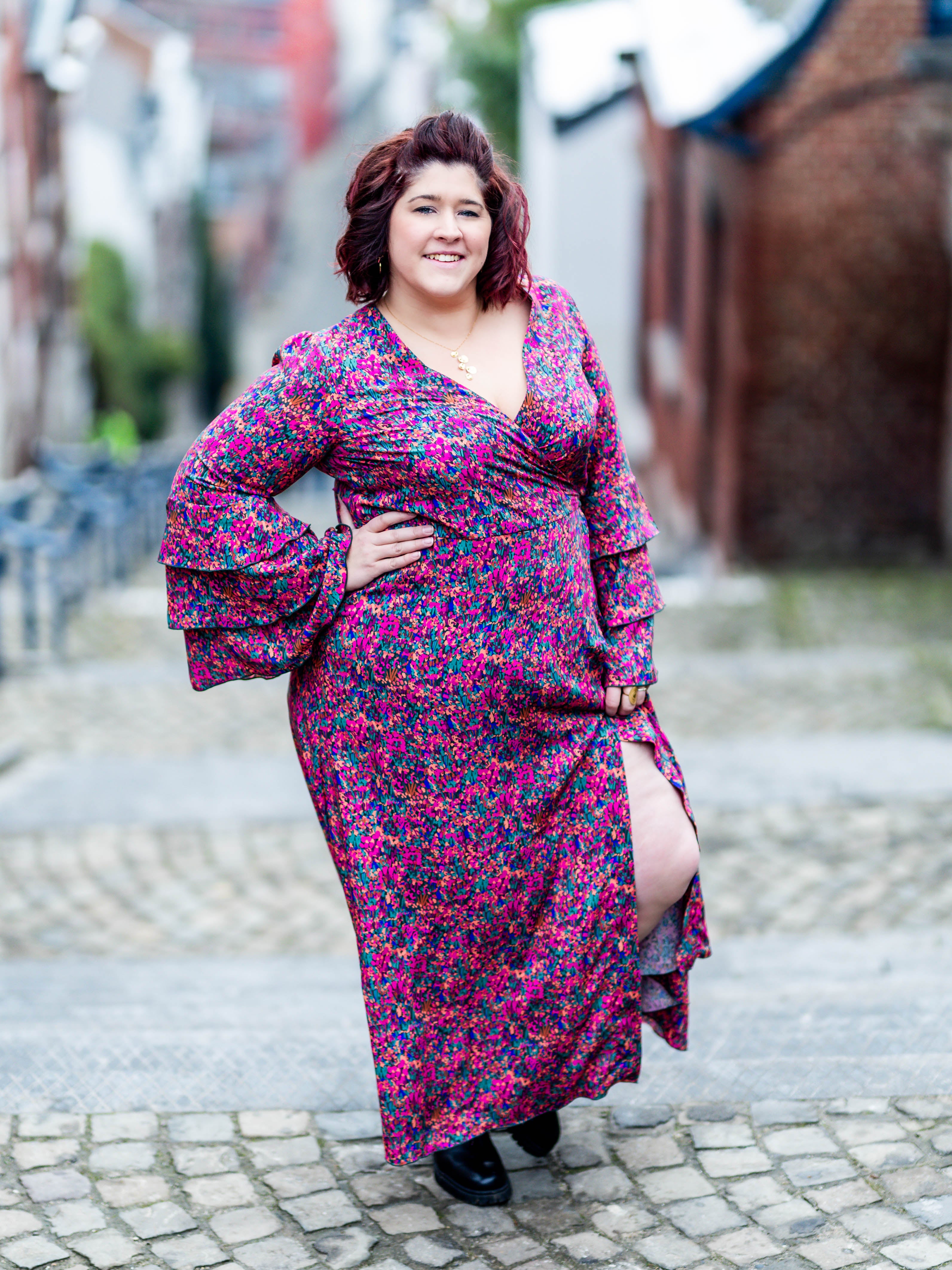 MANDARINE : la robe / blouse portefeuille - PACK FAMILLE