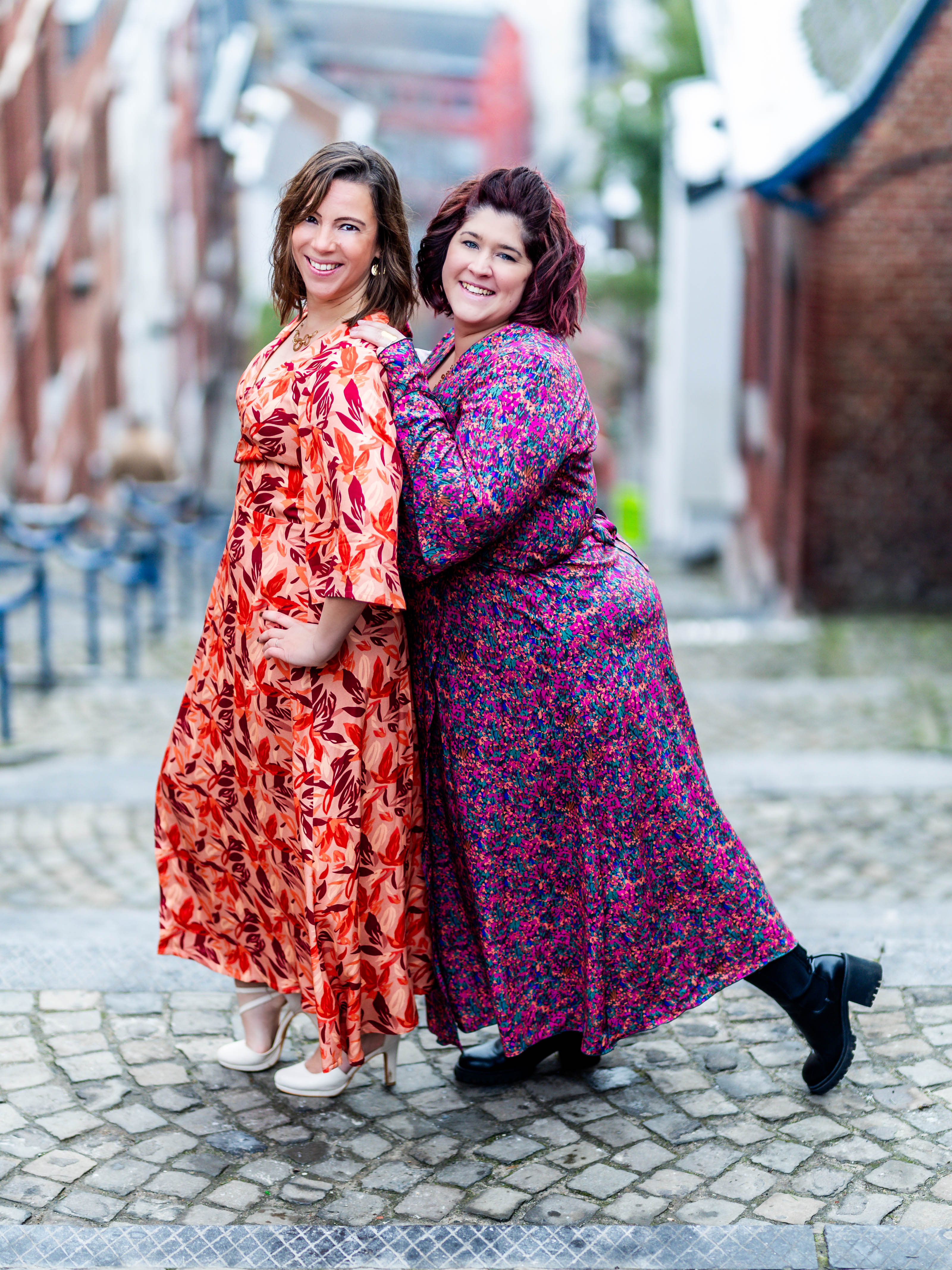 MANDARINE : la robe / blouse portefeuille - FEMME