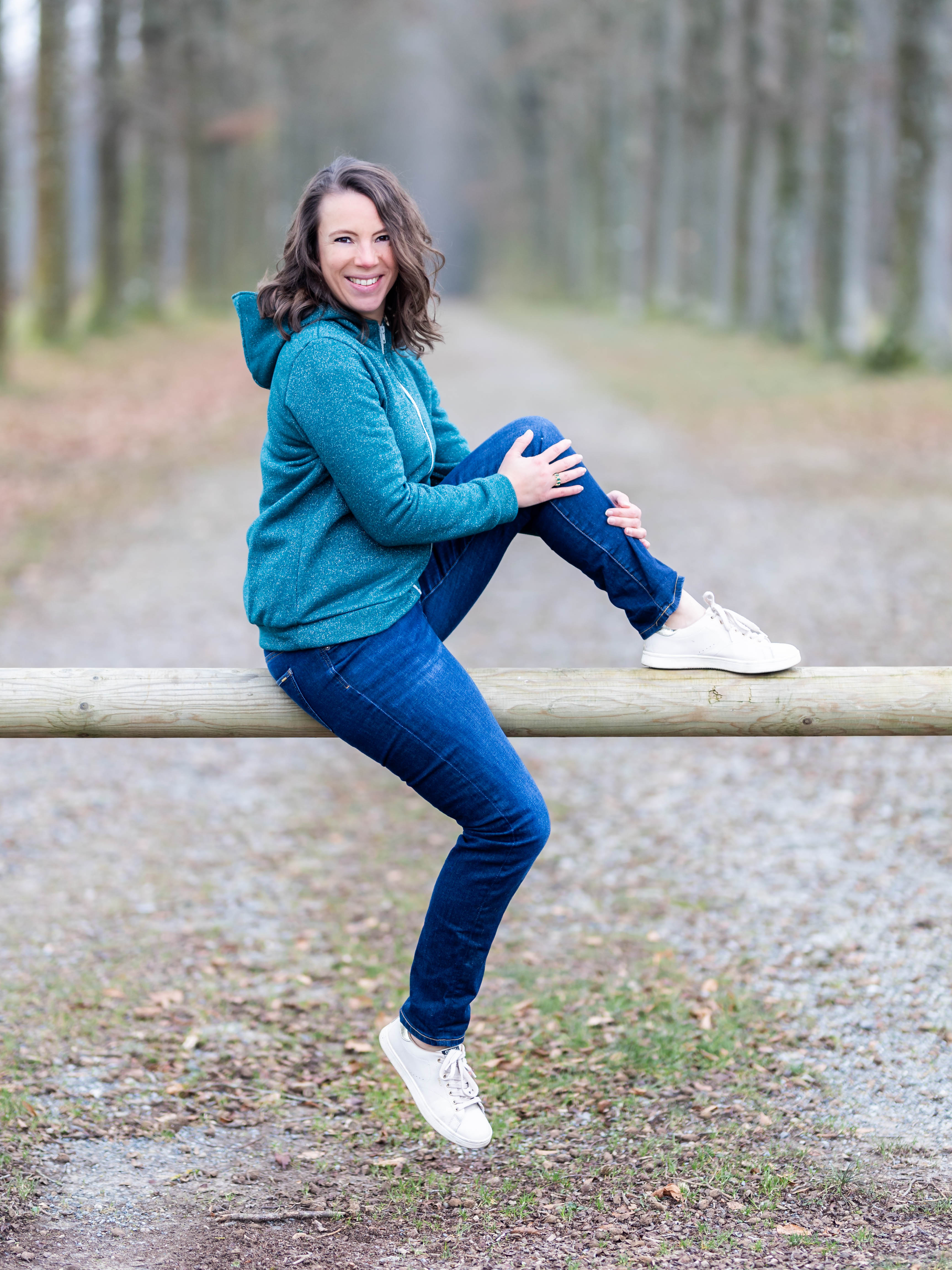 Macadamia : LE sweat / veste zippée à capuche - VERSION FEMME