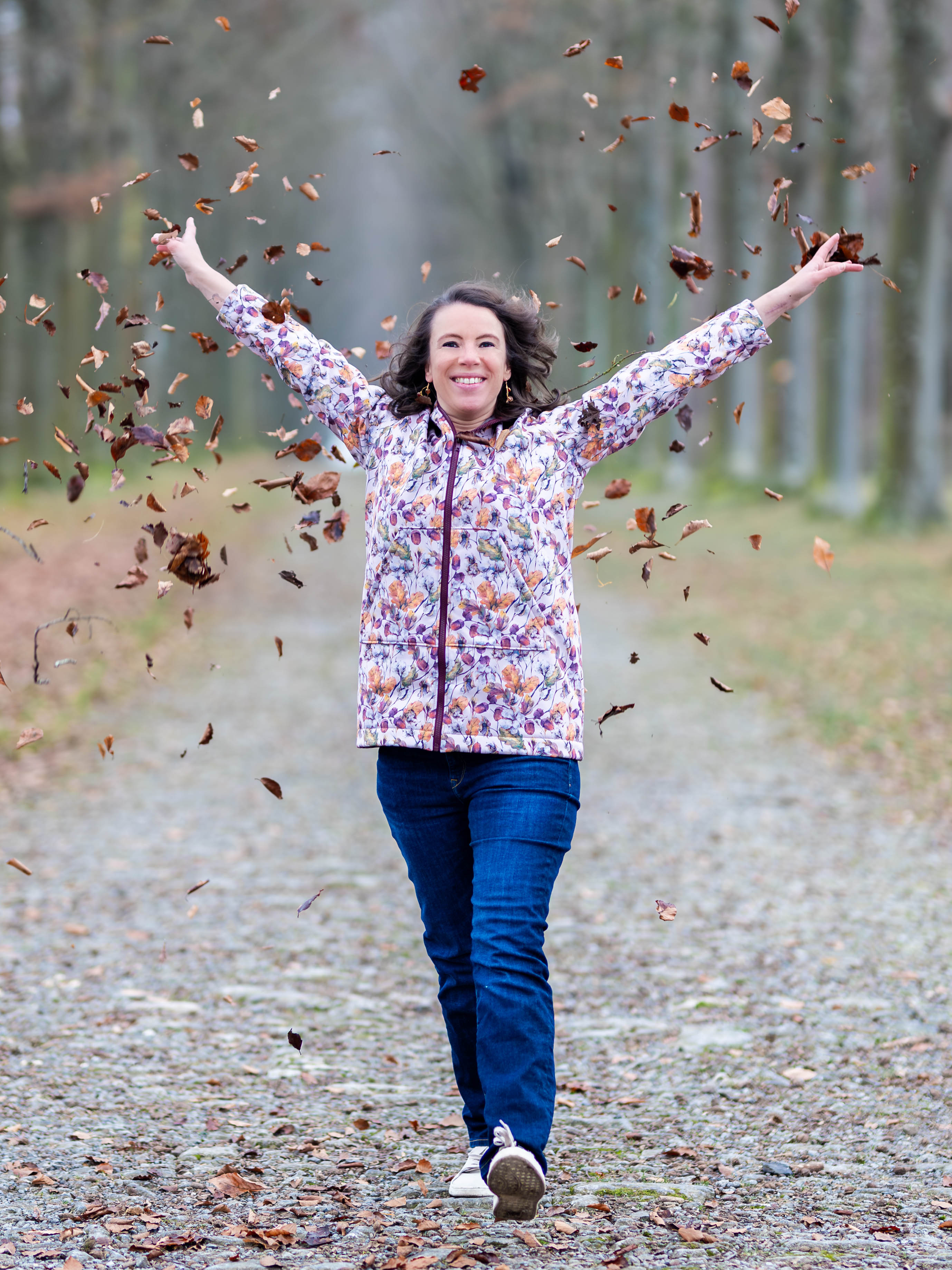 Macadamia : LE sweat / veste zippée à capuche - VERSION FEMME