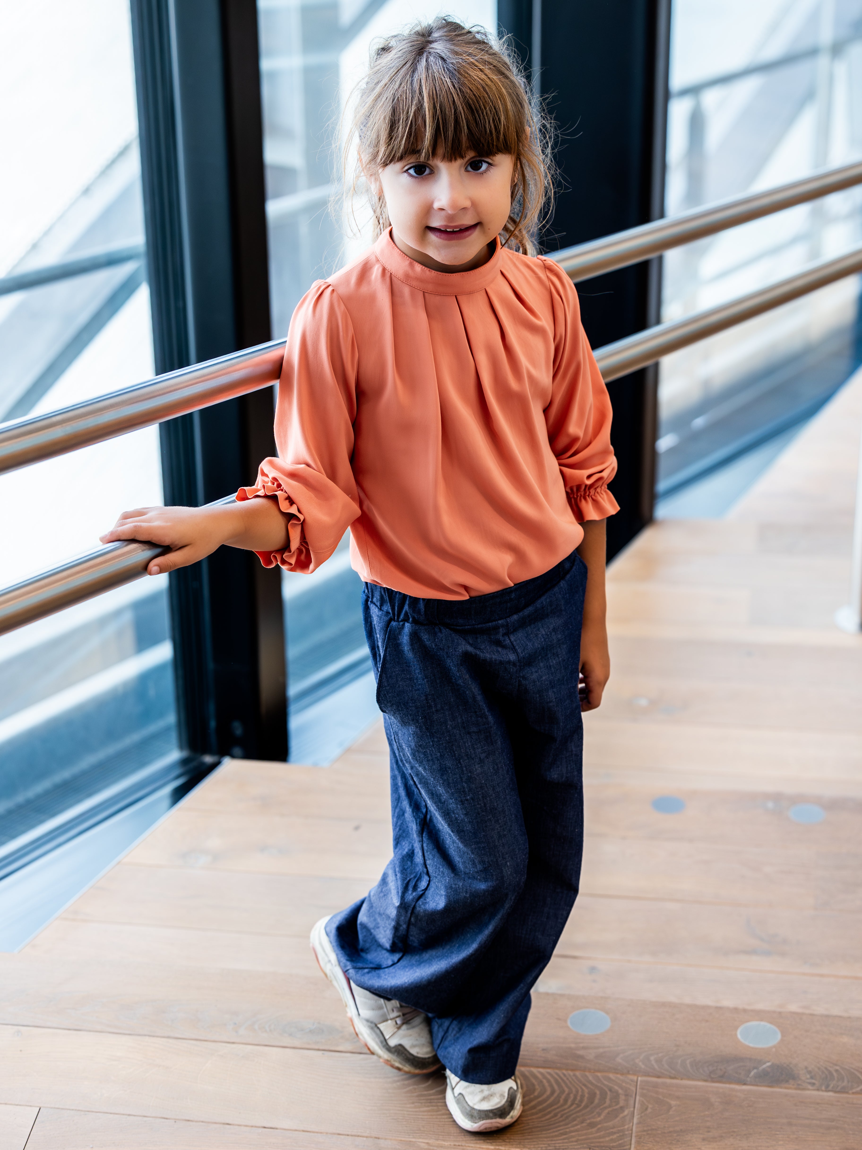 CERISE - la blouse à plis - PACK FAMILLE