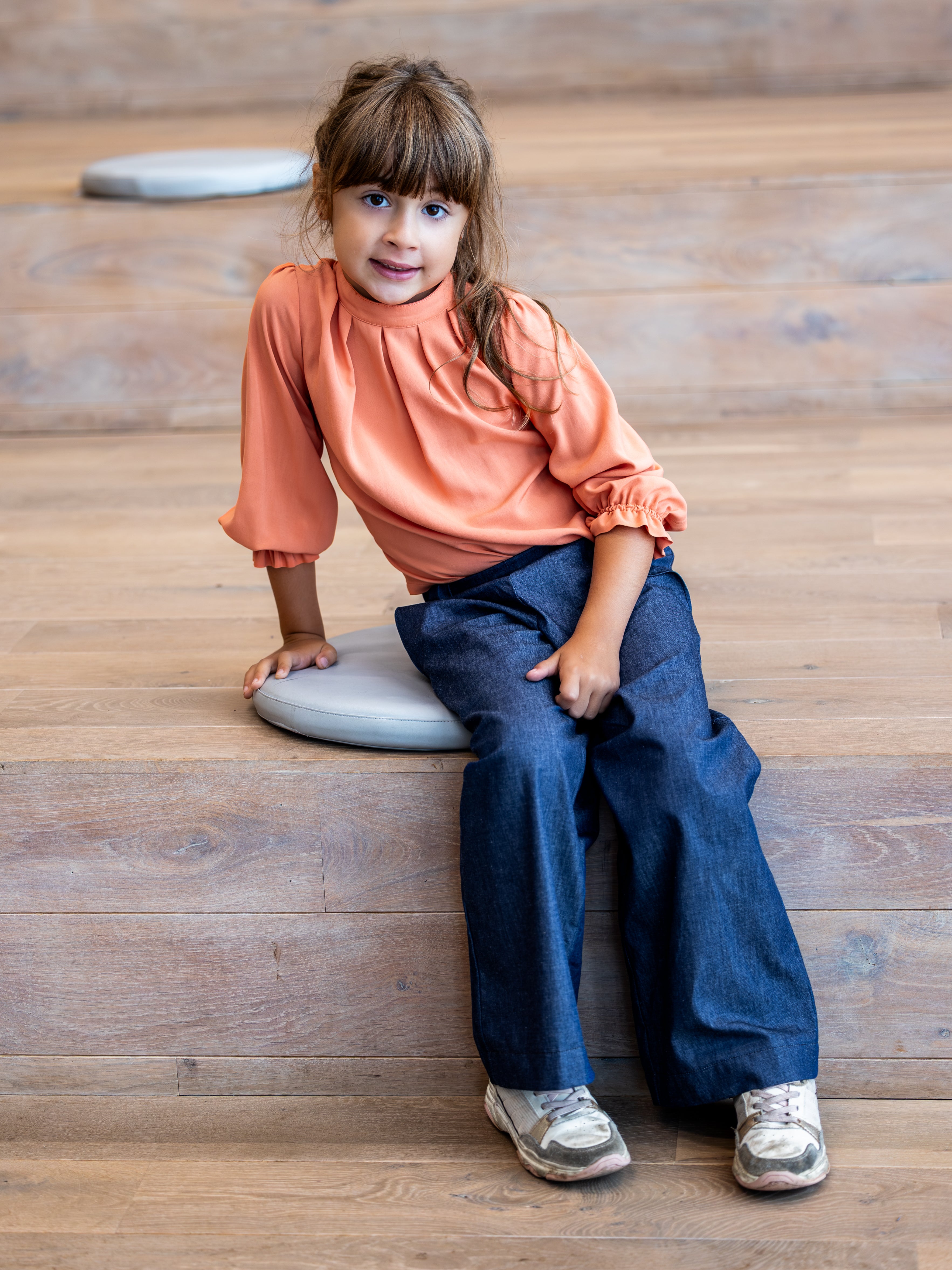 CERISE - la blouse à plis - PACK FAMILLE