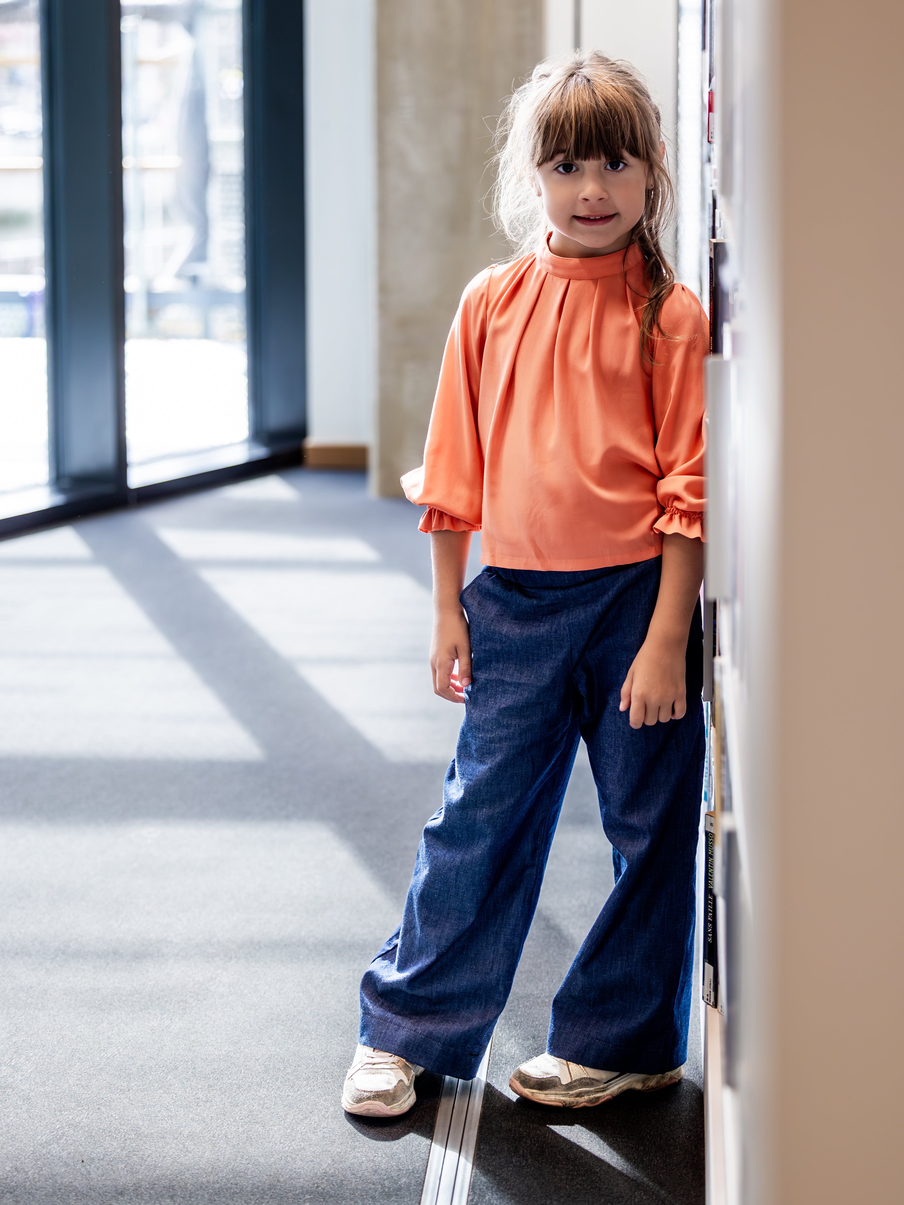 CERISE - la blouse à plis - PACK FAMILLE