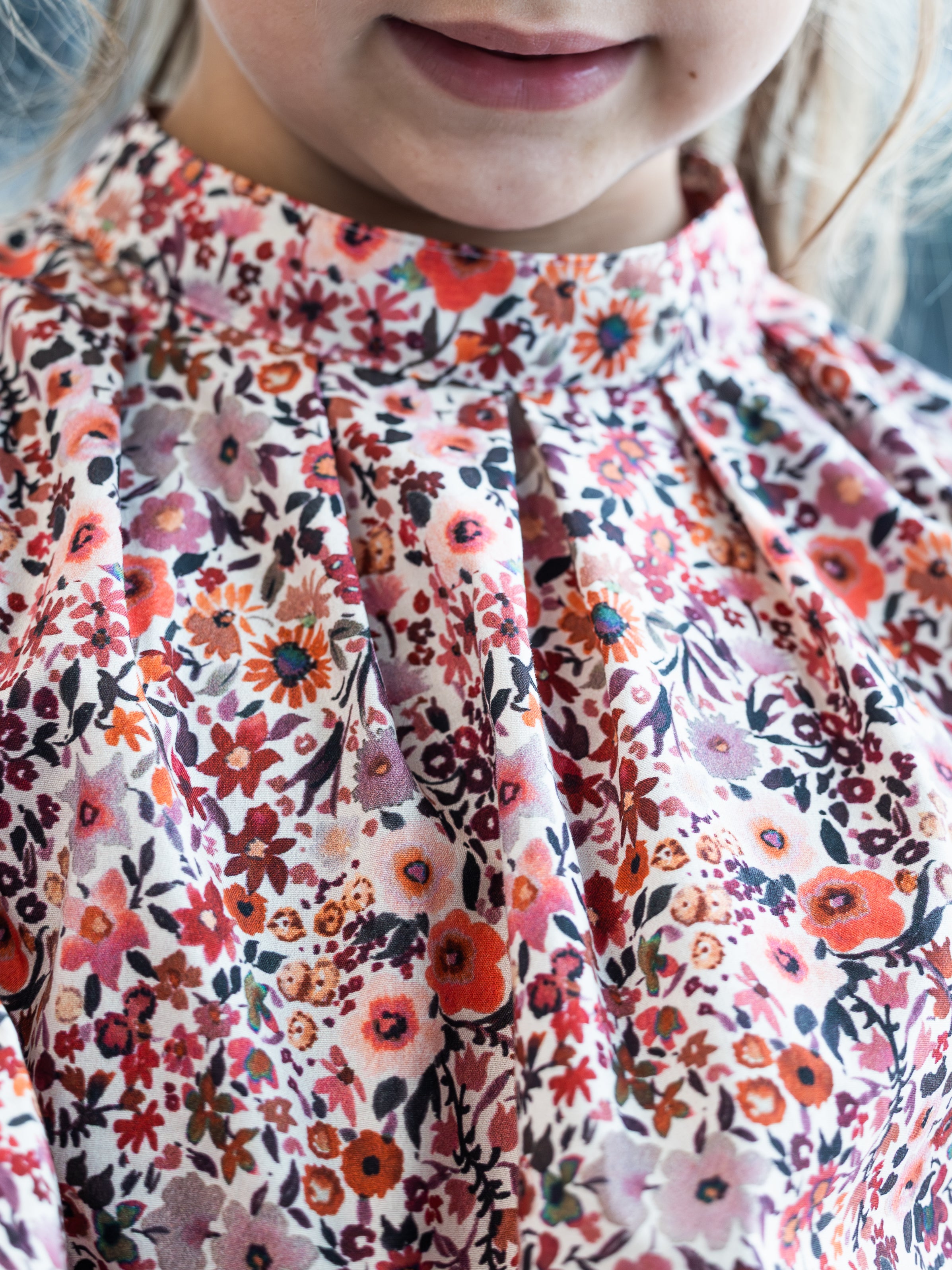 CERISE - la blouse à plis - PACK FAMILLE