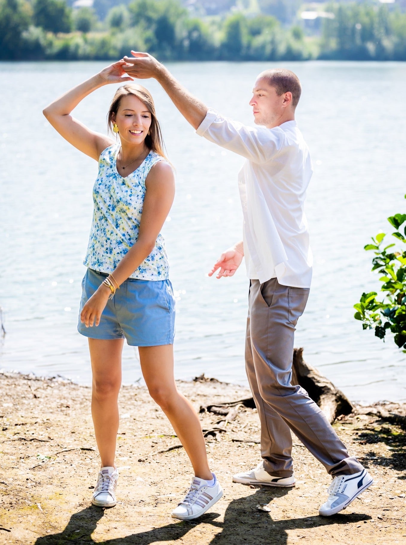 ANANAS FEMME - le débardeur super facile à coudre et compatible baby bump